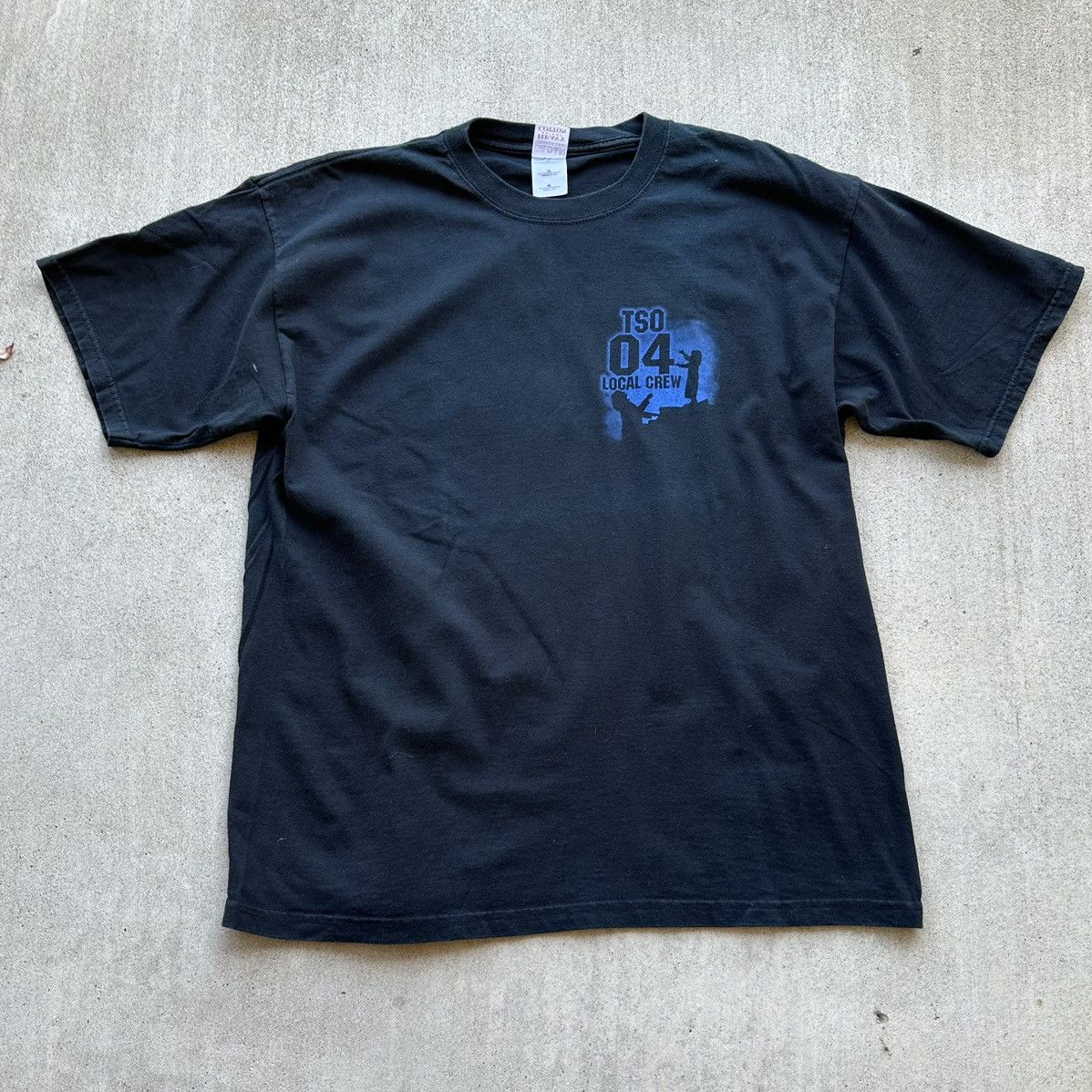 Band Tees × Gildan × Vintage Vintage Trans Siberian Orchestra Tee Local Crew Promo Merch Size US XL / EU 56 / 4 - 1 Thumbnail