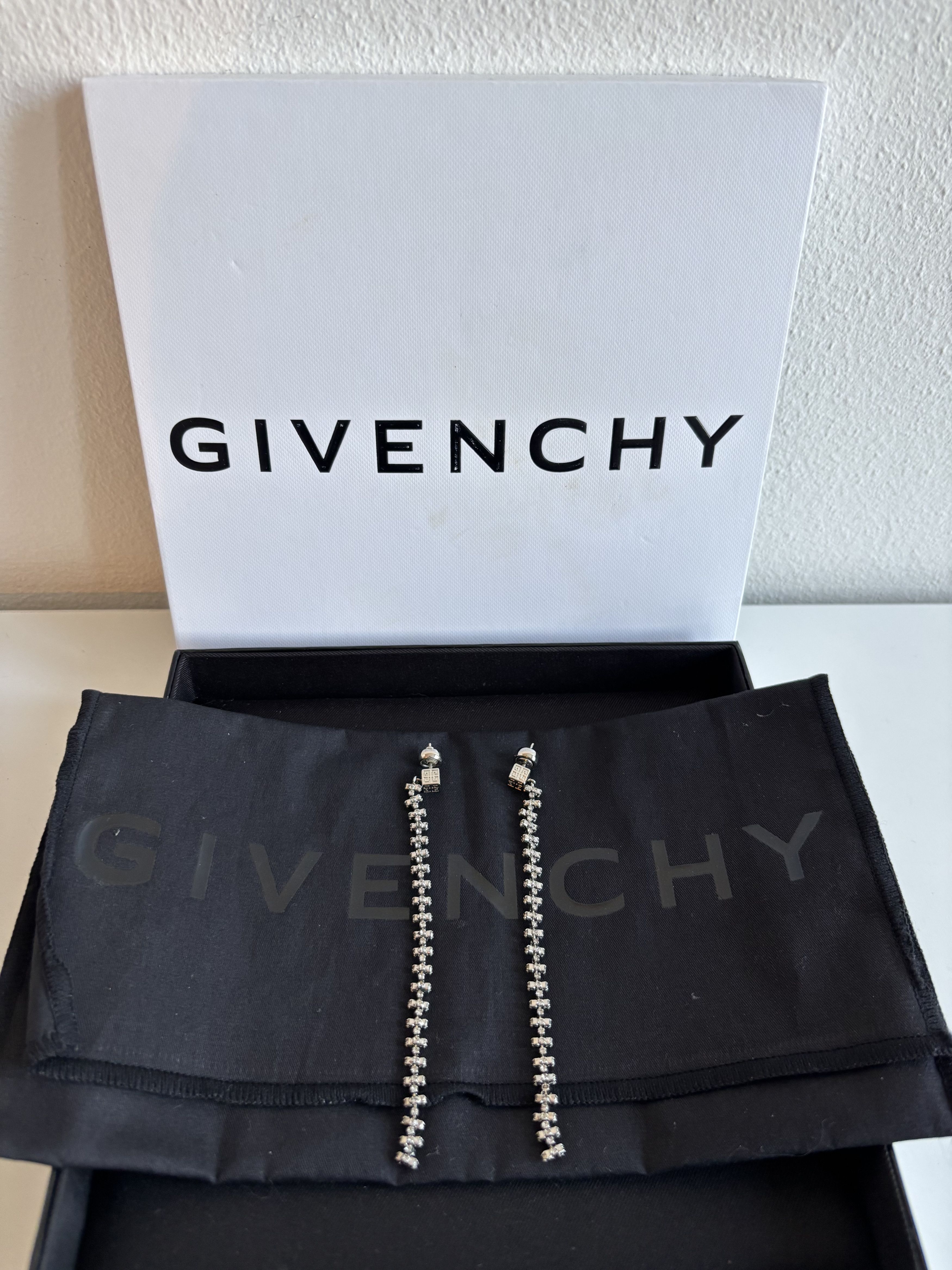 Givenchy Givenchy Crystal Earrings Size ONE SIZE - 1 Thumbnail