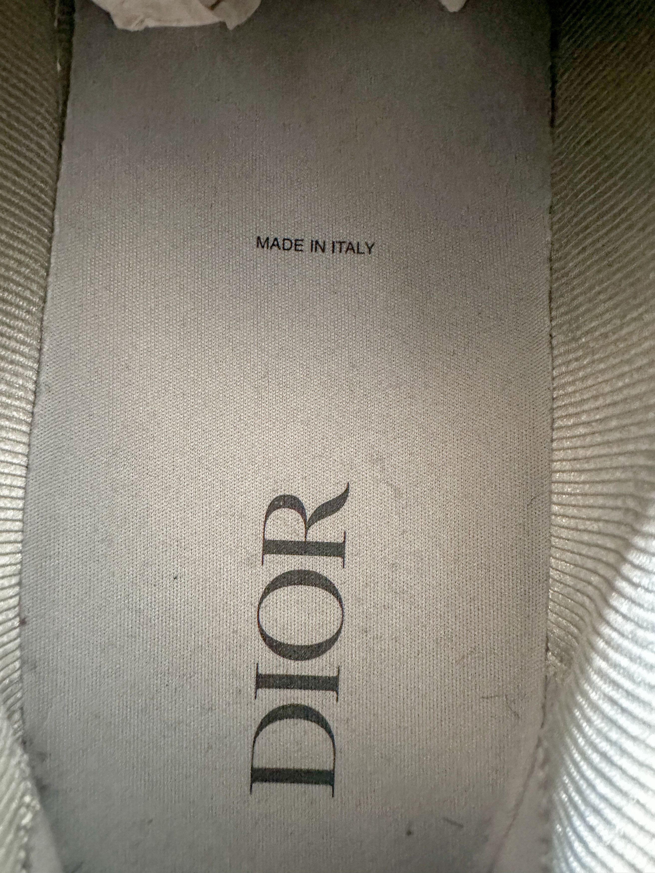 Dior Dior Grey & White Oblique B27 Sneakers Size US 15 / EU 48 - 7 Thumbnail