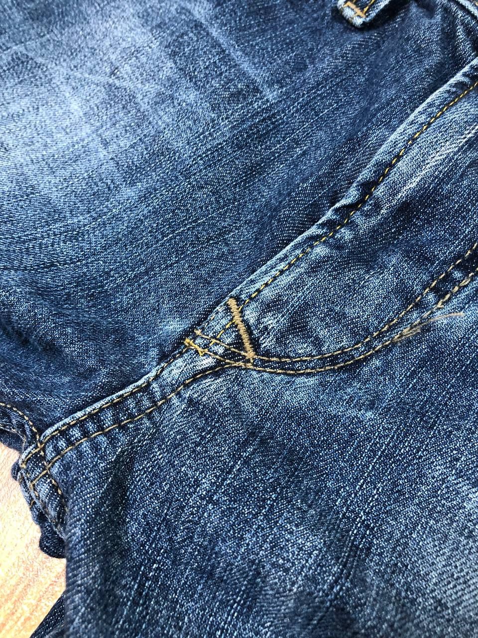 Diesel × Japanese Brand Crazy Crash Dirty Baggy Faded Jean Japan Avant Garde Style Size US 28 / EU 44 - 8 Thumbnail
