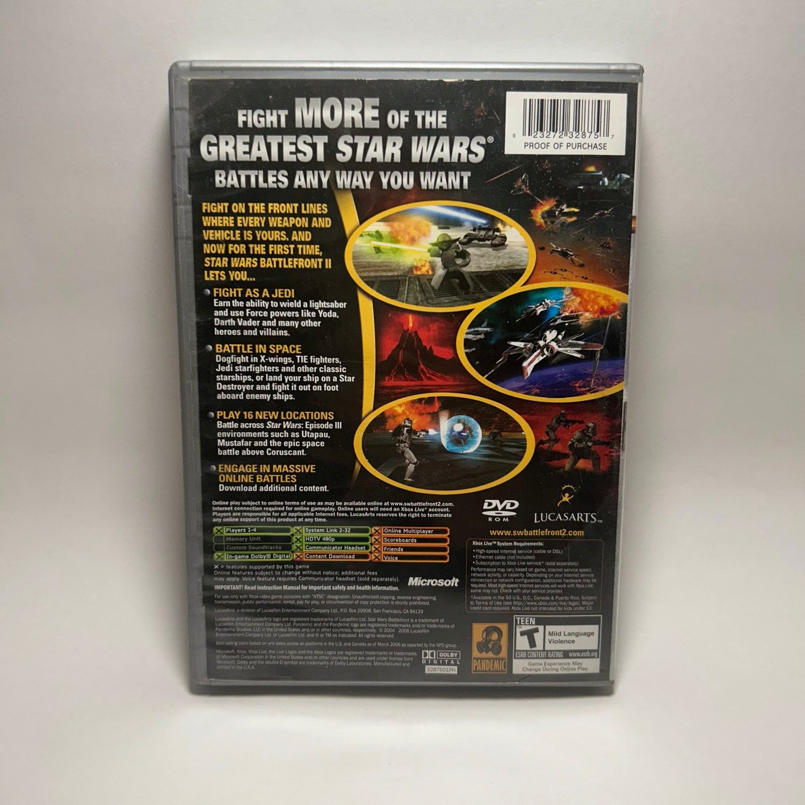 Microsoft Star Wars: Battlefront II [Platinum Hits] - Xbox Size 26 - 4 Thumbnail