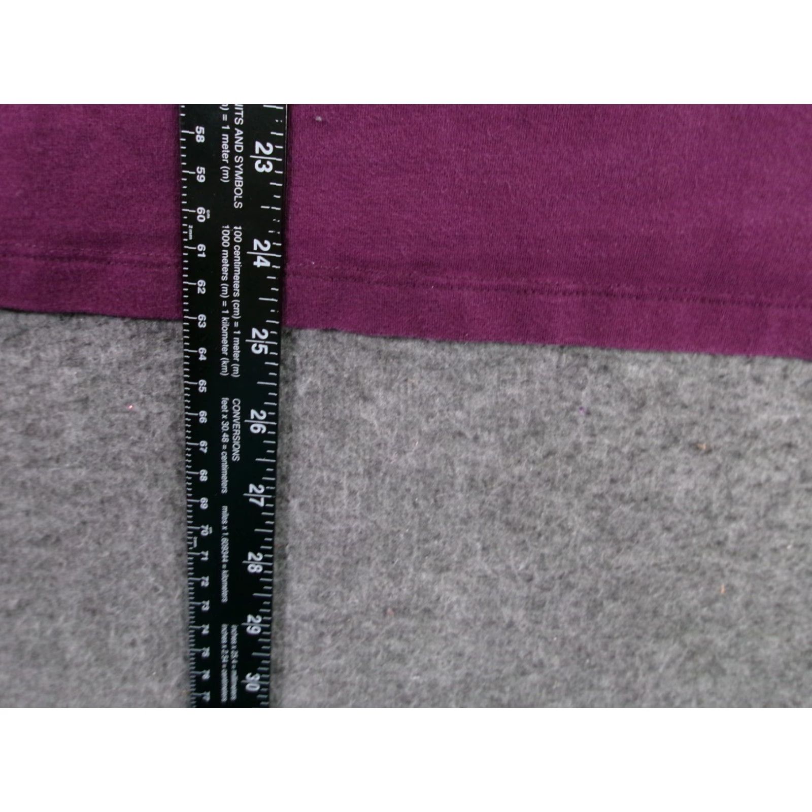 Croft & Barrow Croft Barrow Blouse Top Women XL Purple Base Layer Capsule Everyday Casual Size XL / US 12-14 / IT 48-50 - 5 Thumbnail