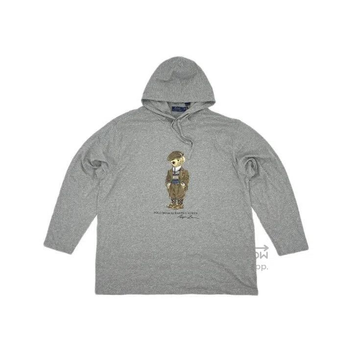 Polo Ralph Lauren Polo Ralph Lauren Bear Print Hooded Long. Size US XXL / EU 58 / 5 - 2 Thumbnail