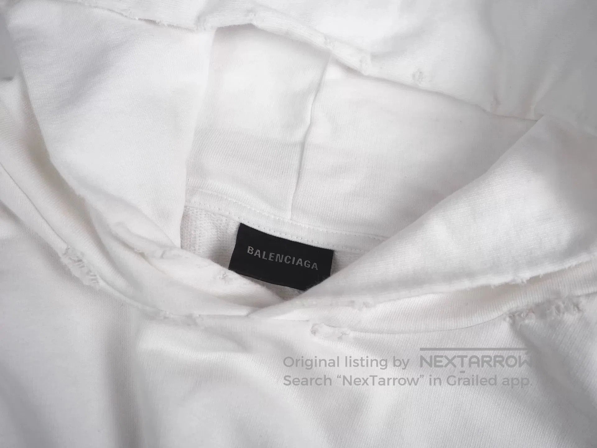 Balenciaga balenciaga hand drawn logo oversized hoodie. Size US M / EU 48-50 / 2 - 6 Thumbnail