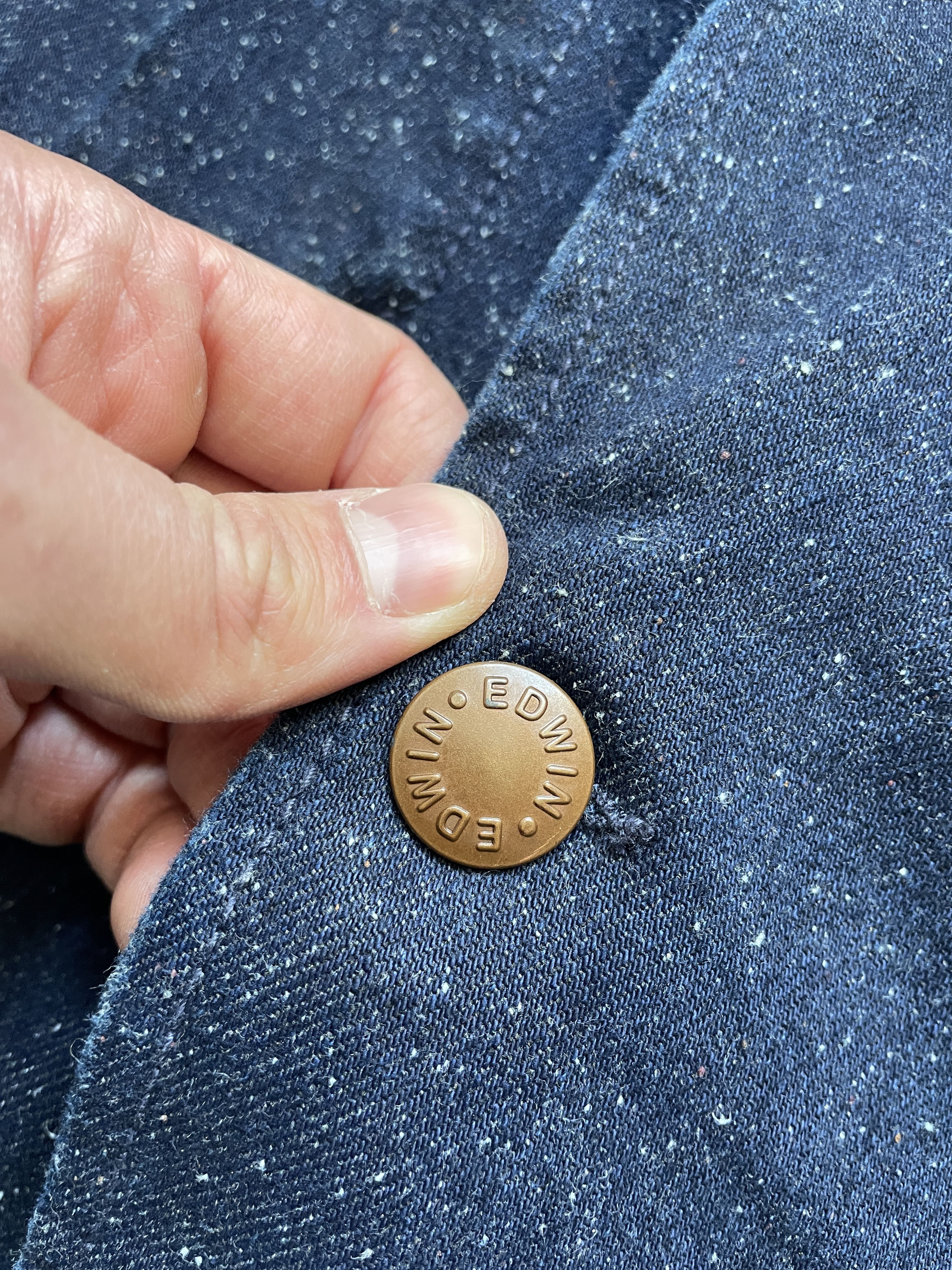 Edwin EDWIN REDFORD TOKYO JAPANEESE AMERICANO DENIM BLAZER JACKET Size US L / EU 52-54 / 3 - 5 Thumbnail