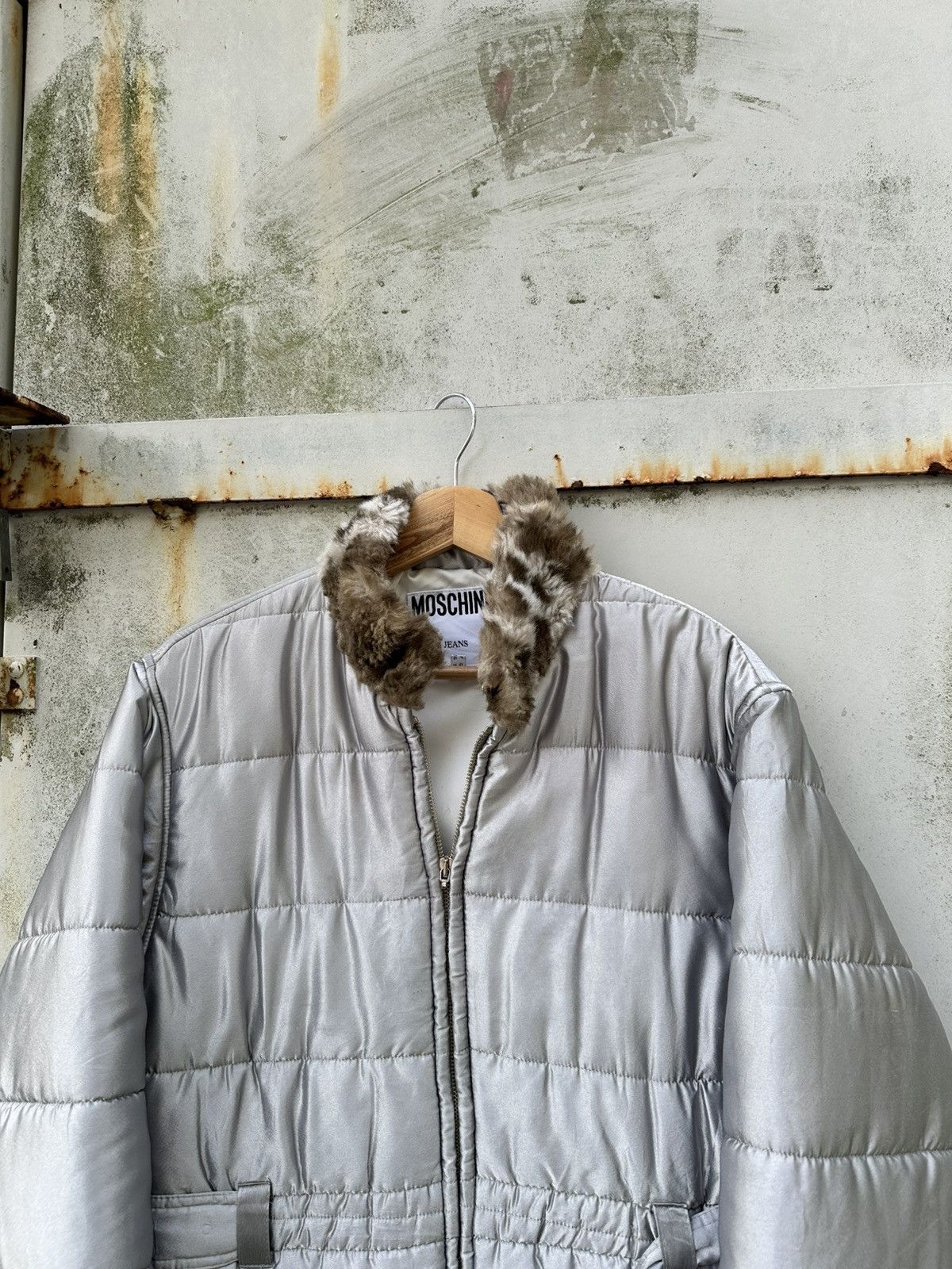 👹Moschino Light Bubble Puffer Jacket (Woman)