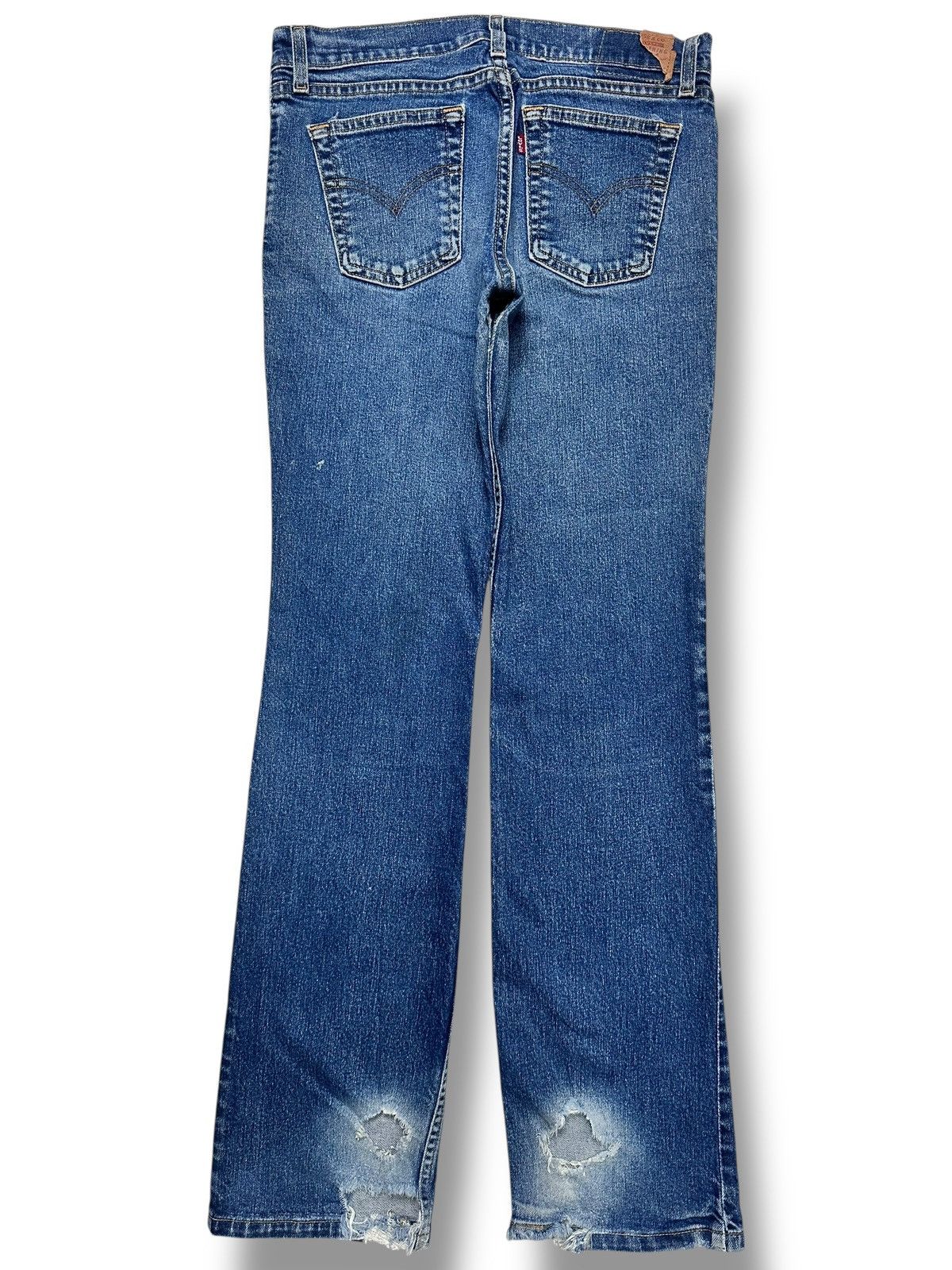 Levi's Vintage Levi’s 518 Super Low BootCut Jeans With Faded Wash Size US 31 - 3 Thumbnail
