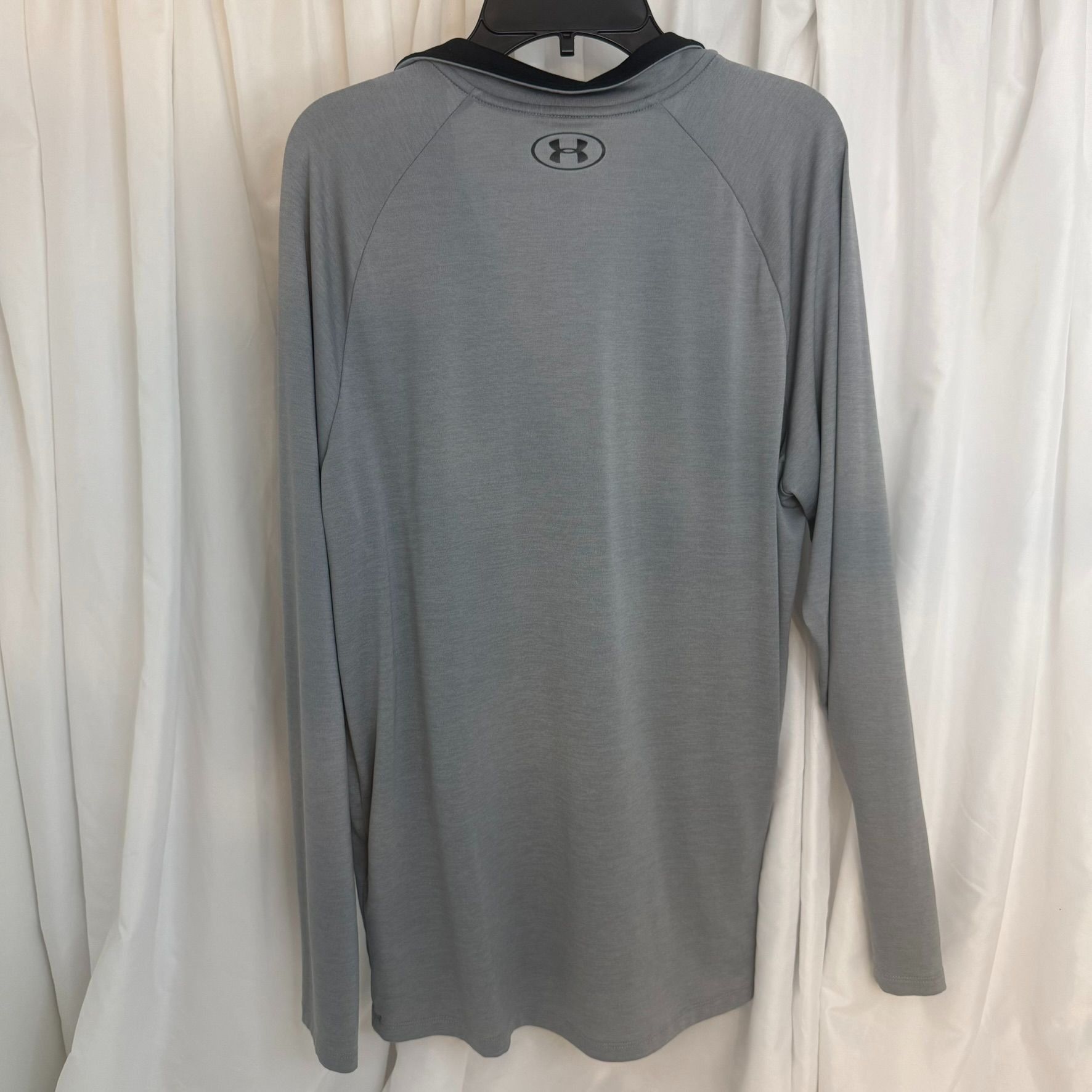Under Armour Under Armour Mens Gray 1/4 Zip Long Sleeve Athletic Pullover Size US M / EU 48-50 / 2 - 4 Thumbnail