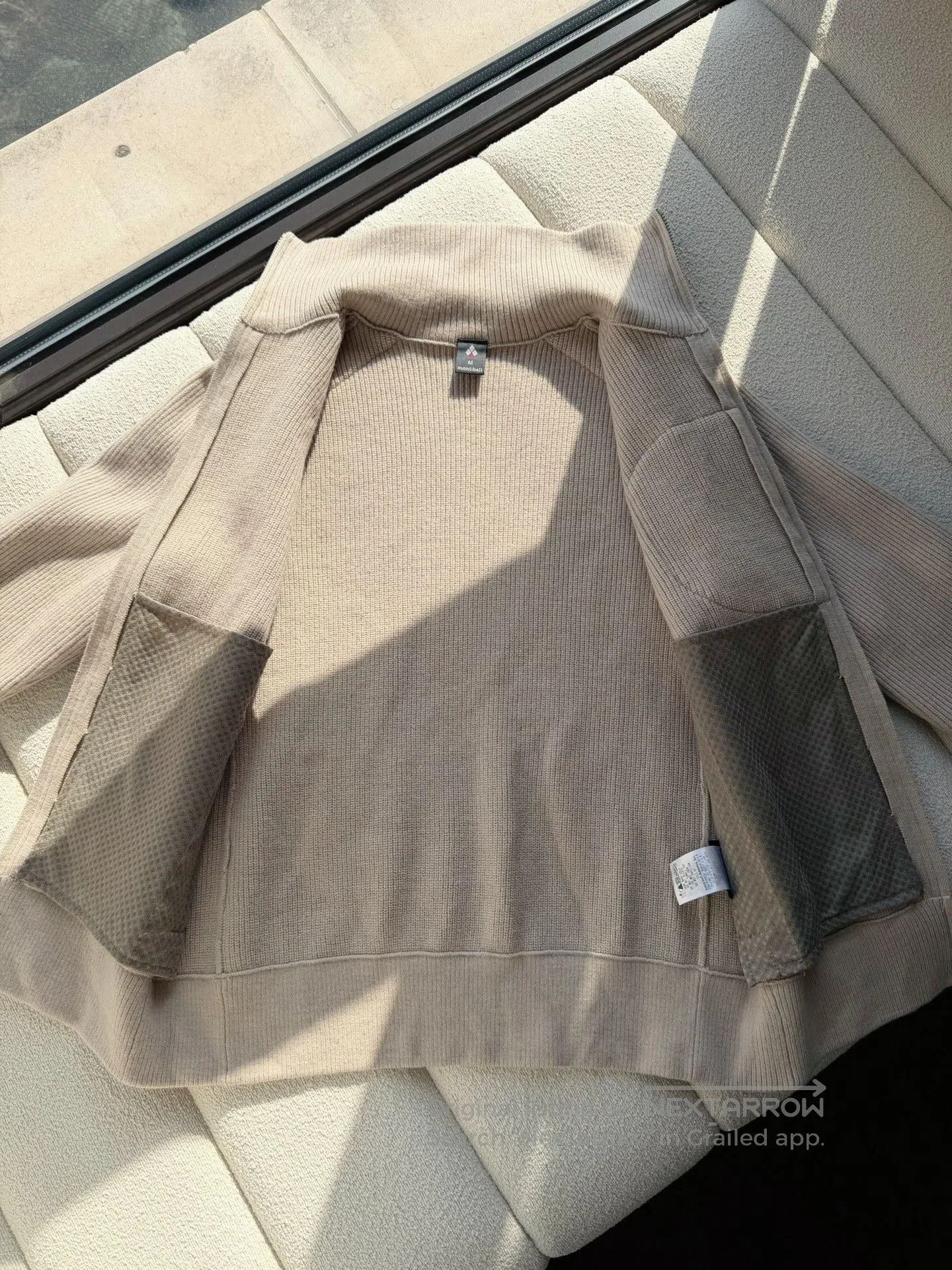 Montbell Montbell Mittleggi Women's 60% Wool Zip Cardigan. Size M / US 6-8 / IT 42-44 - 5 Thumbnail