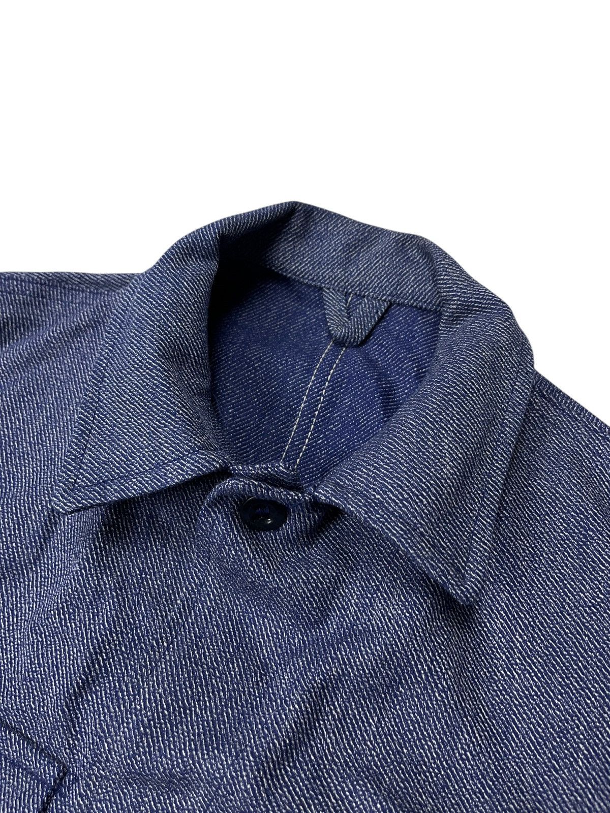 Le Laboureur Vintage 60s Sanfor Leber Jacket German Workwear Utility Size US S / EU 44-46 / 1 - 6 Thumbnail