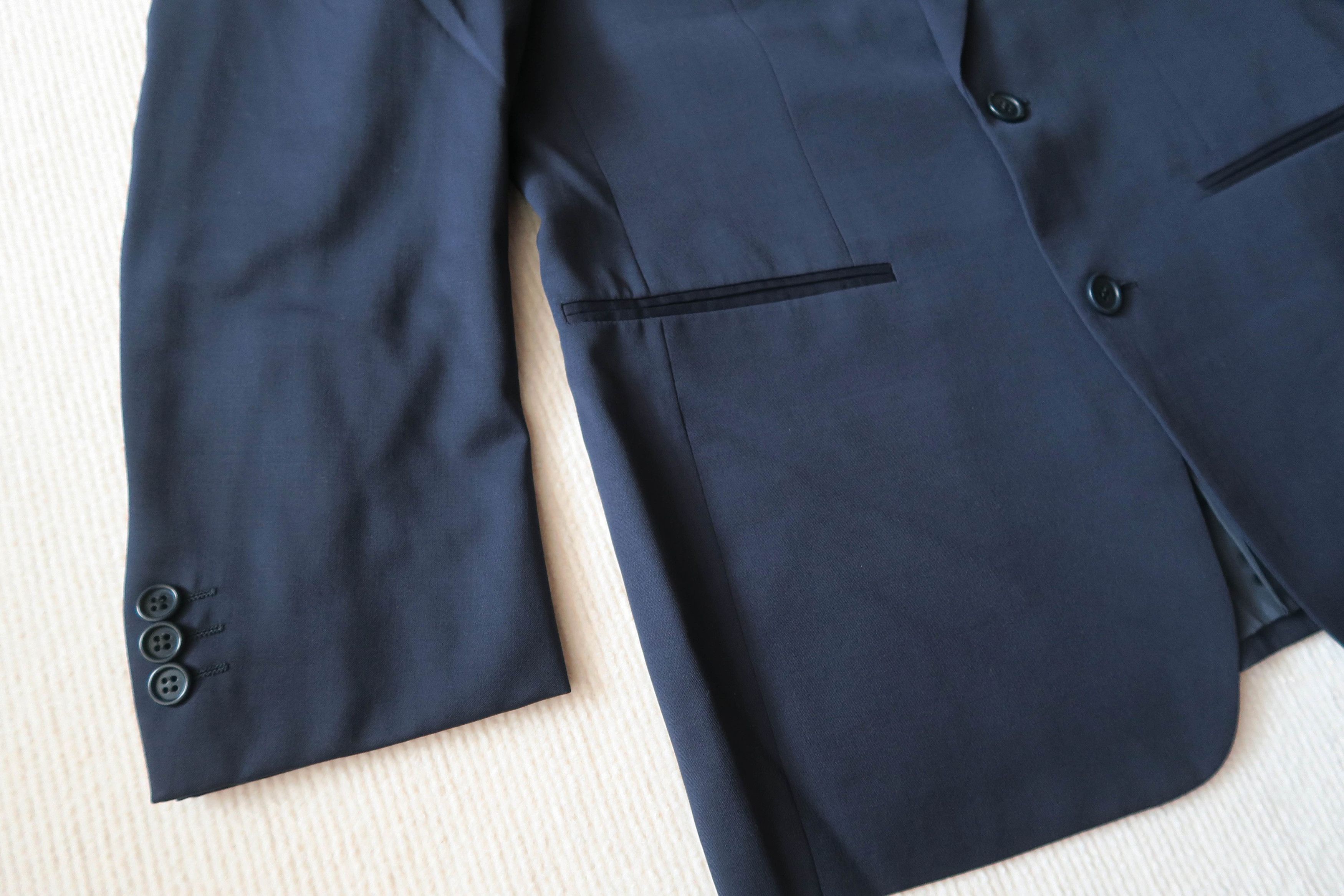 Cerruti 1881 Cerruti 1881 Italy Tailored Navy Suit Jacket / Blazer Size 48R - 11 Thumbnail