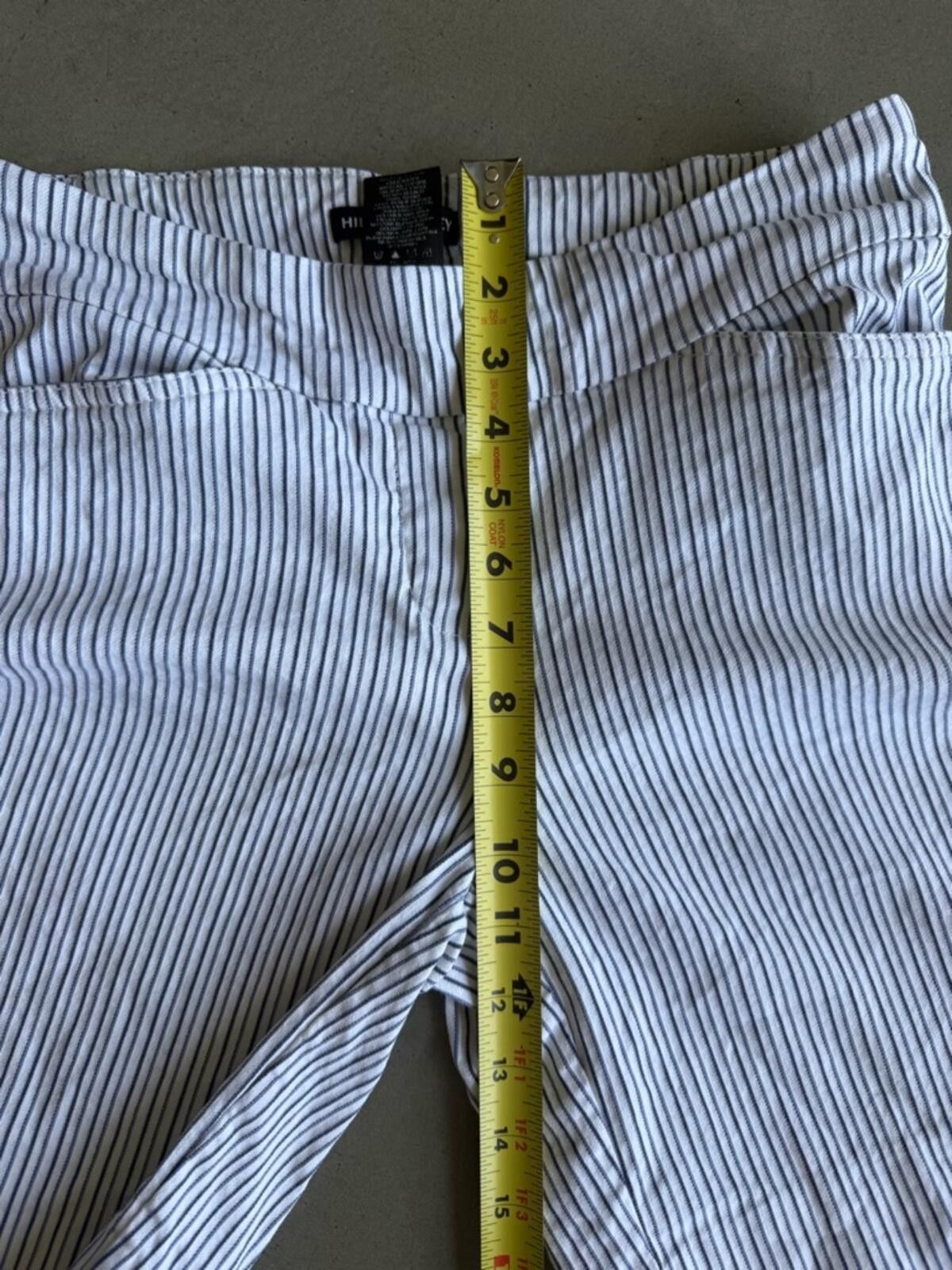 Other Hilary Radley / Stripe Bermuda Shorts / Blue White Striped Size 32" / US 10 / IT 46 - 5 Thumbnail