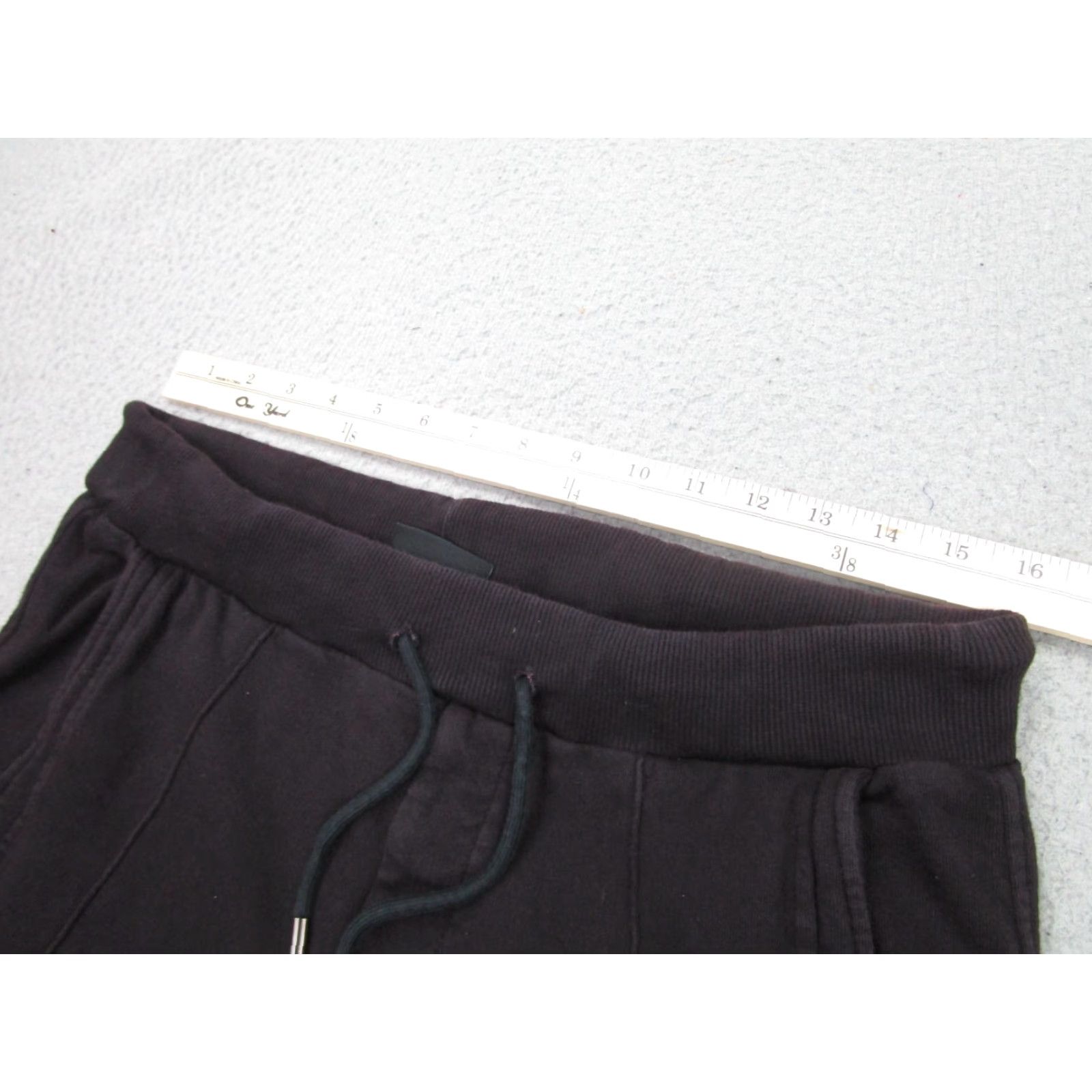 Vintage Mauna-kea Sweatpants Mens Medium Black Red Terry Jogger Pants Adult M Zip Ankles Size US 31 - 6 Thumbnail