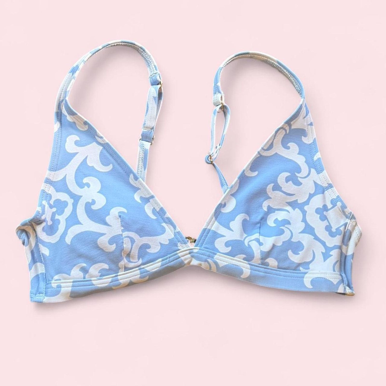 Tommy Bahama Tommy bahama light blue patterned bikini top Size S / US 4 / IT 40 - 1 Thumbnail