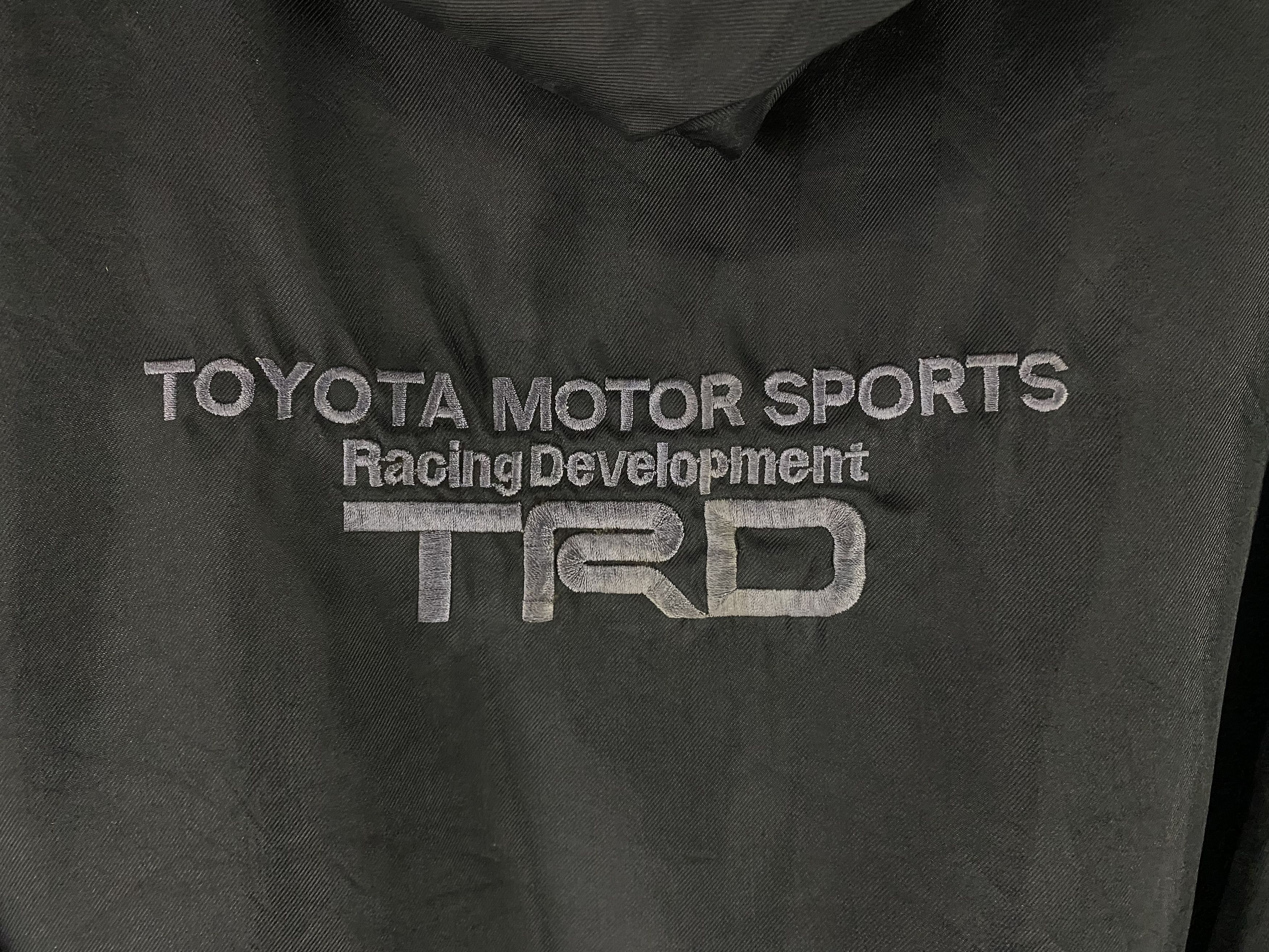 Japanese Brand × Vintage 90s TRD Toyota Racing Development embroidered logo jacket Size US M / EU 48-50 / 2 - 9 Thumbnail
