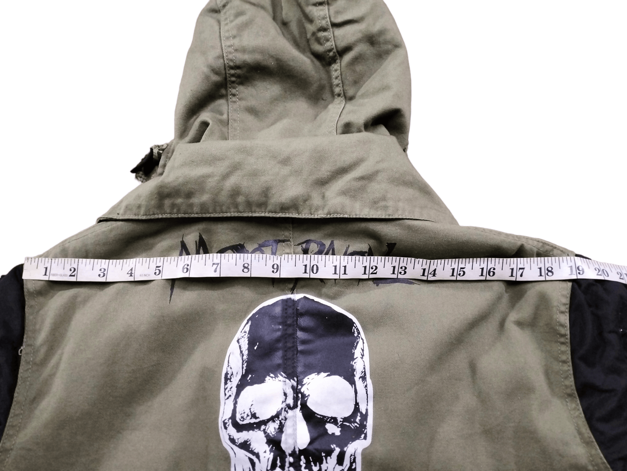 If Six Was Nine Army Most Rancal Fishtail Parka Skull Print Seditionaries Size US M / EU 48-50 / 2 - 15 Thumbnail