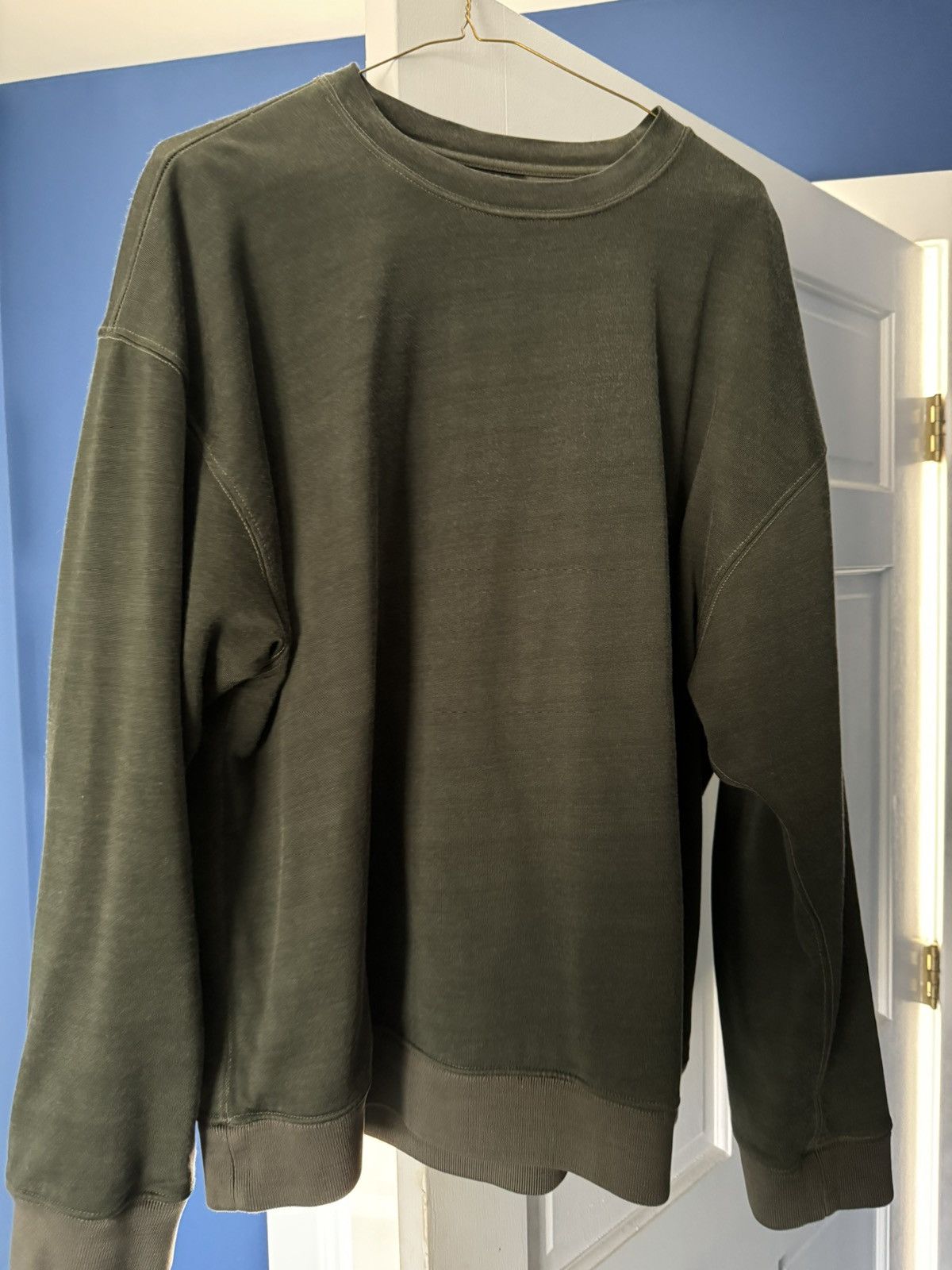 image of Kanye West x Yeezy Season 3 Sweatshirt (Read Description) in Brown, Men's (Size Small)