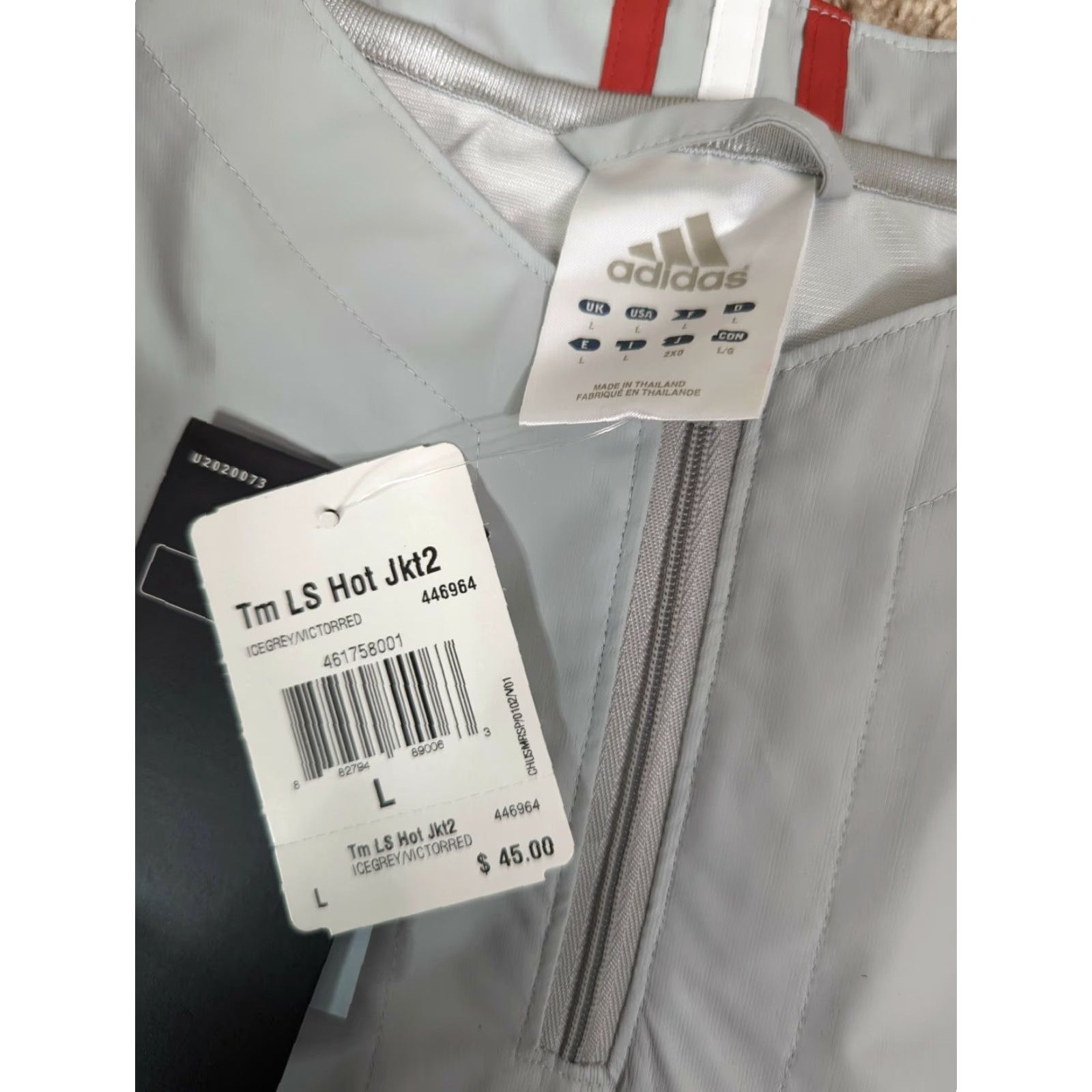 Adidas Adidas Jacket Men Large Long Sleeve 1/4 Zip Baseball Game Day NWT New Hot Size US L / EU 52-54 / 3 - 4 Thumbnail