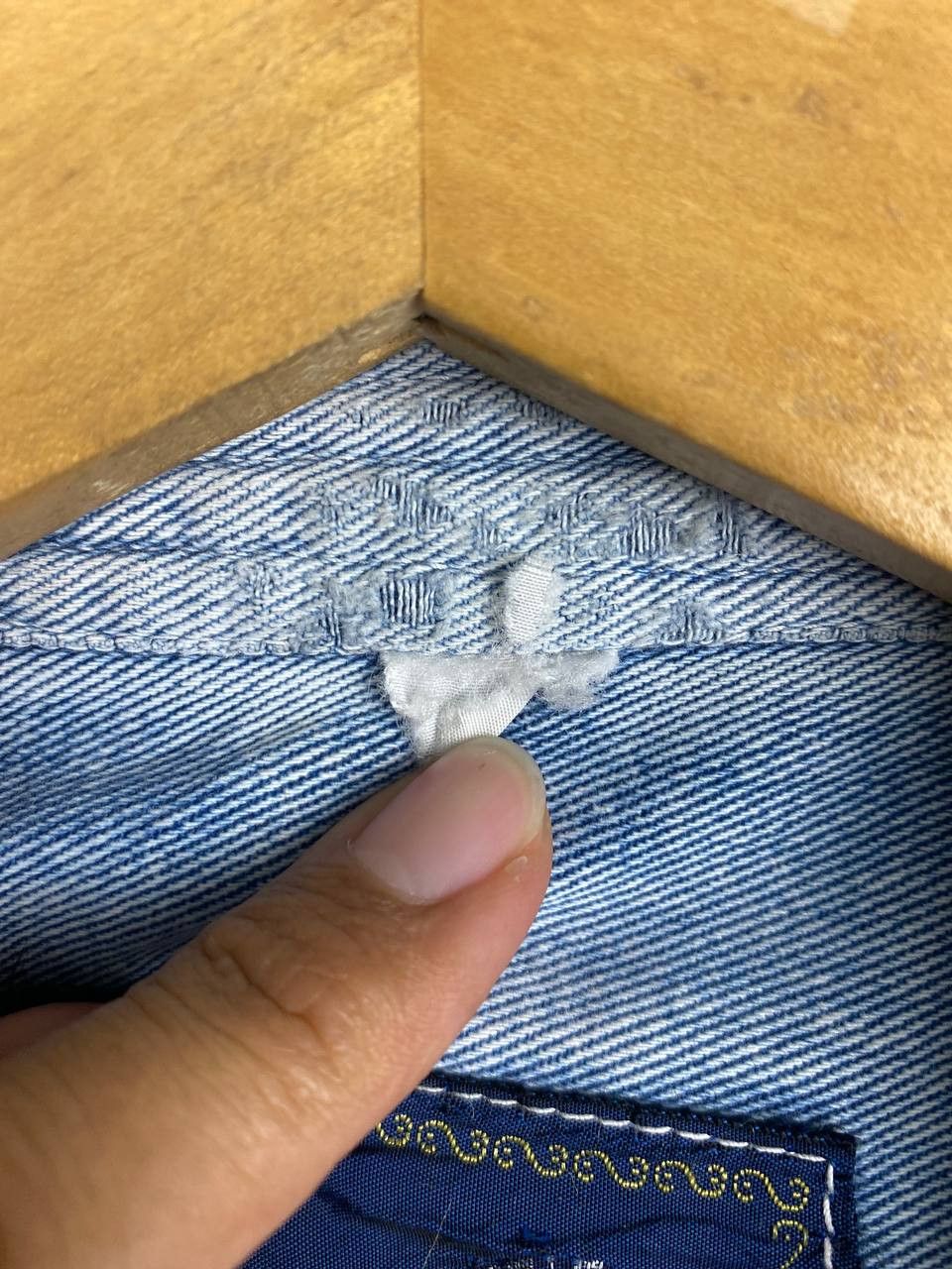 Japanese Brand japanese denim kimono distressed rework nice design Size US XL / EU 56 / 4 - 8 Thumbnail