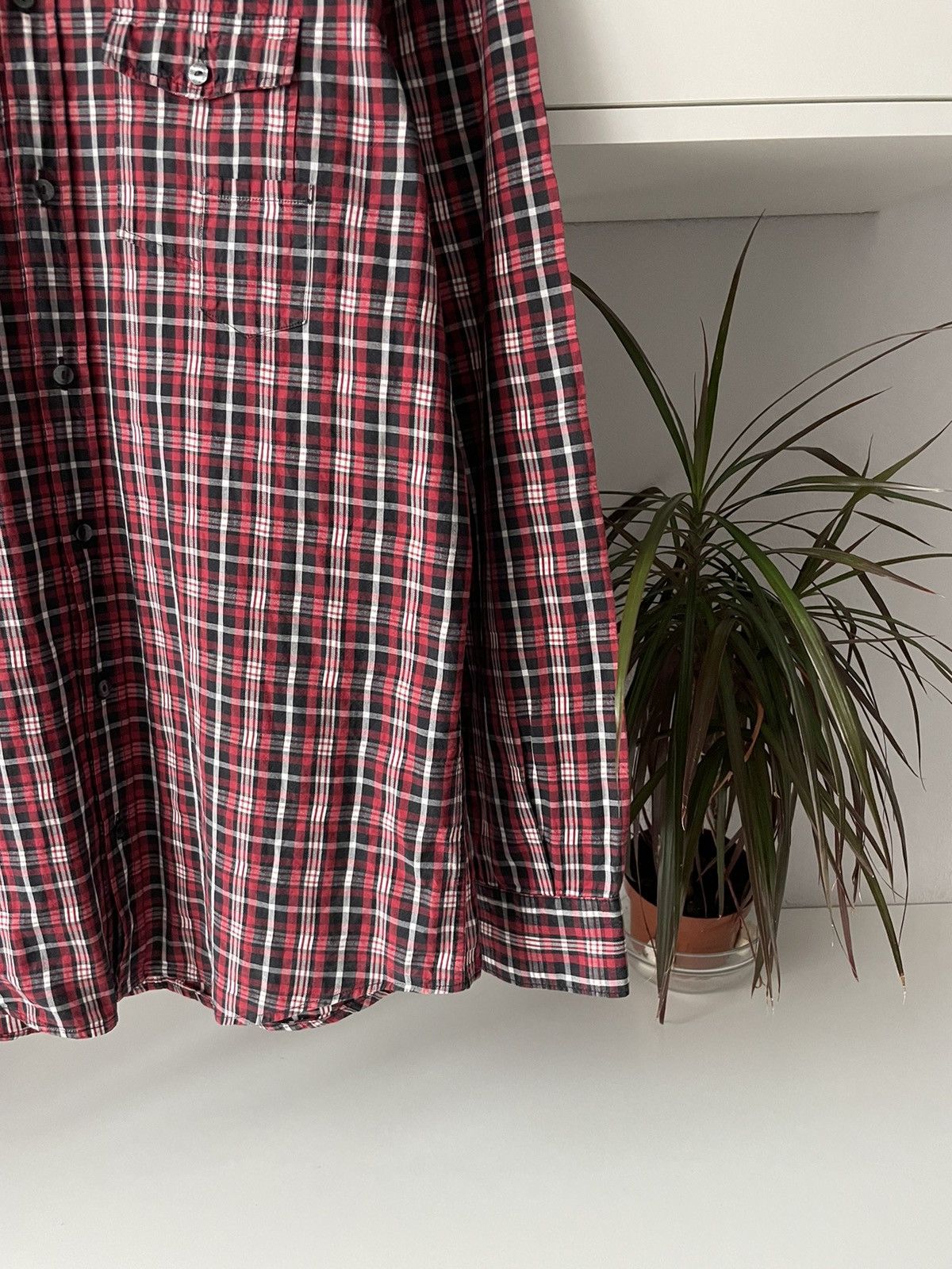 Dolce & Gabbana Dolce & Gabbana Martini Flannel Shirt Button Up Size US M / EU 48-50 / 2 - 7 Thumbnail