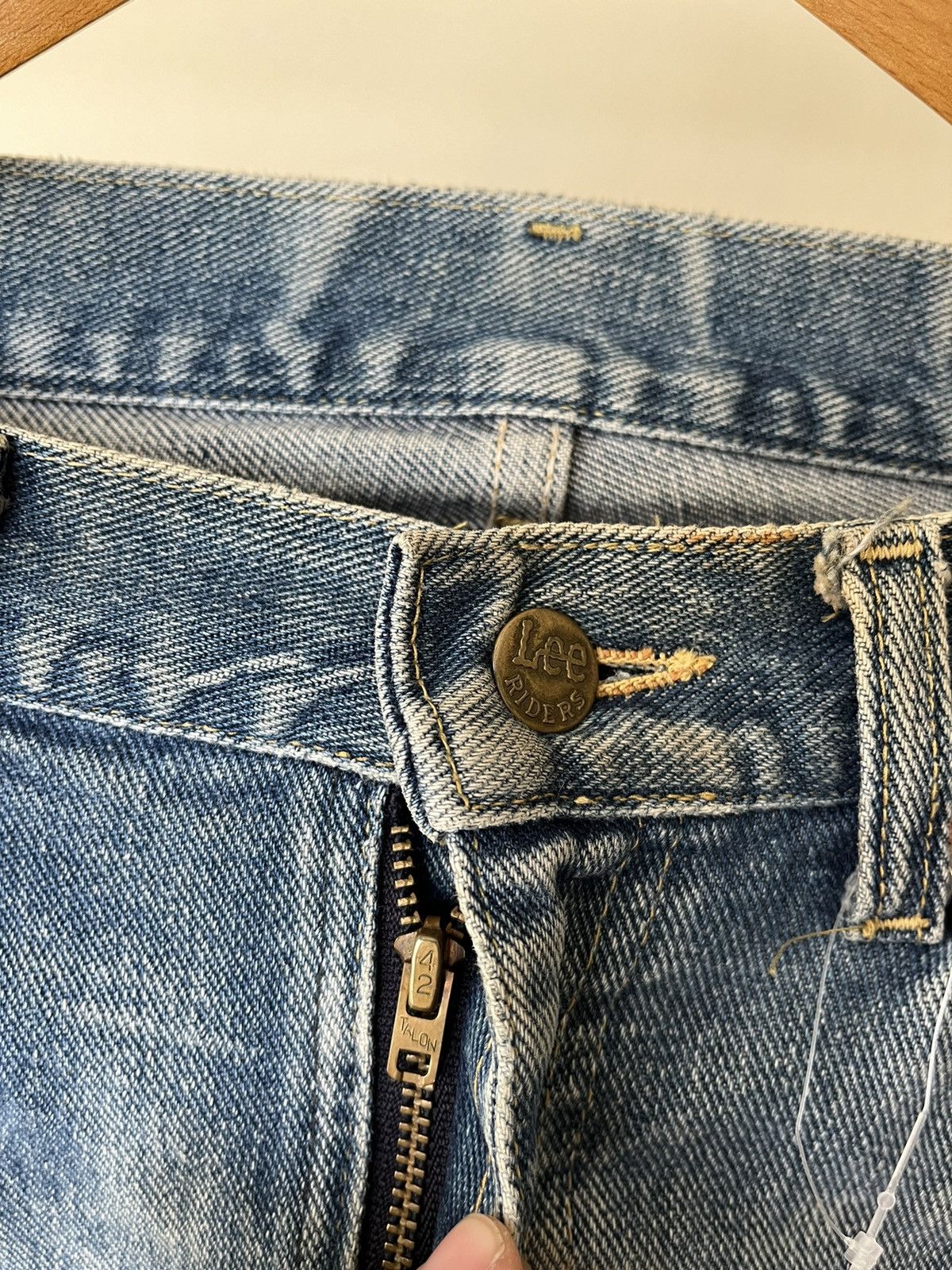 Vintage 70s Distressed Lee Size US 33 - 3 Thumbnail