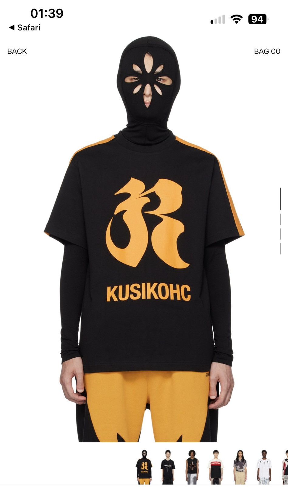 Kusikohc Kusikohc Crewneck T-shirt Size US M / EU 48-50 / 2 - 4 Thumbnail