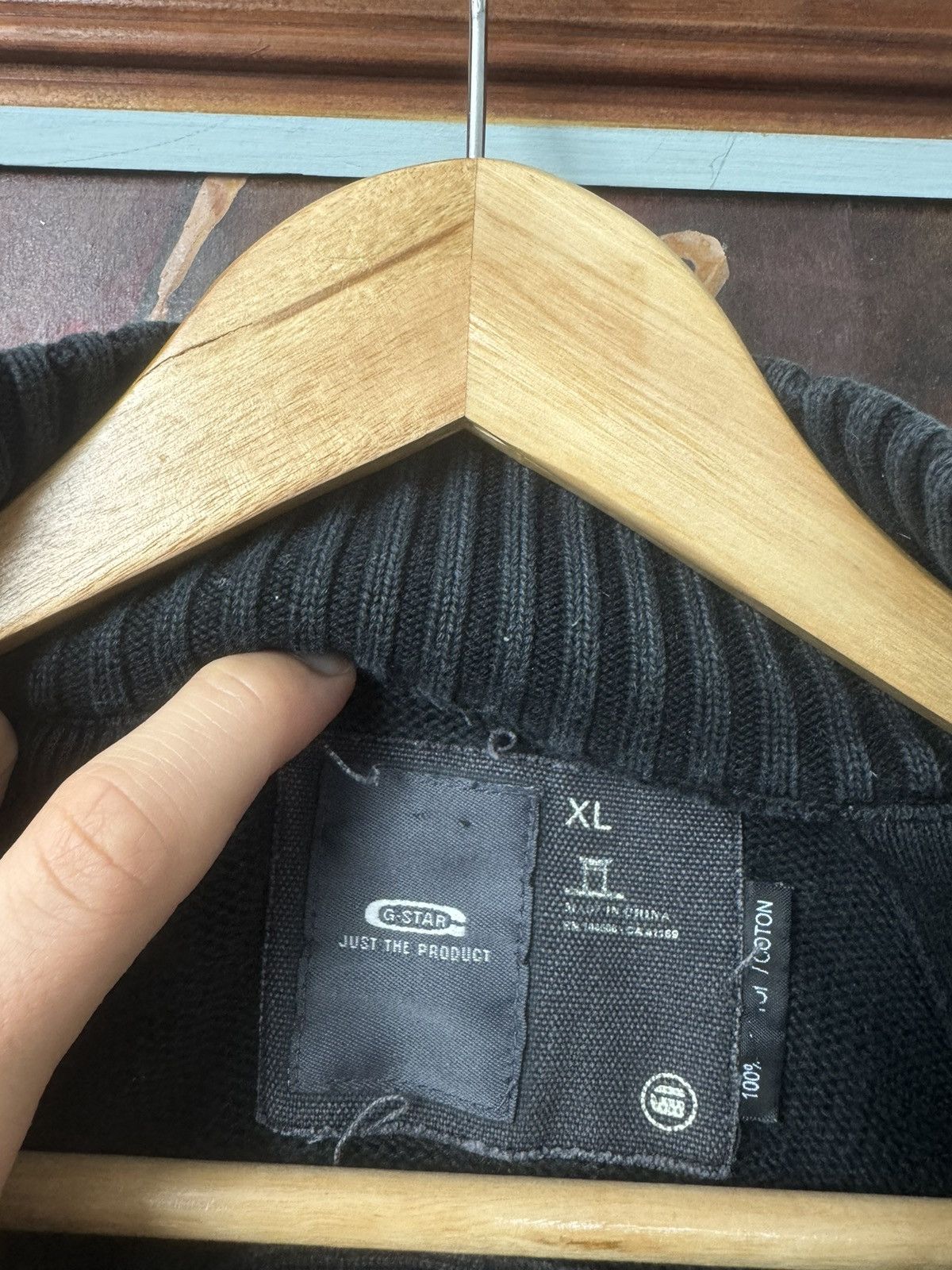 G-Star G Star Rare M1 Military Vintage Sweater Knit Cargo Pocket Size US L / EU 52-54 / 3 - 4 Thumbnail