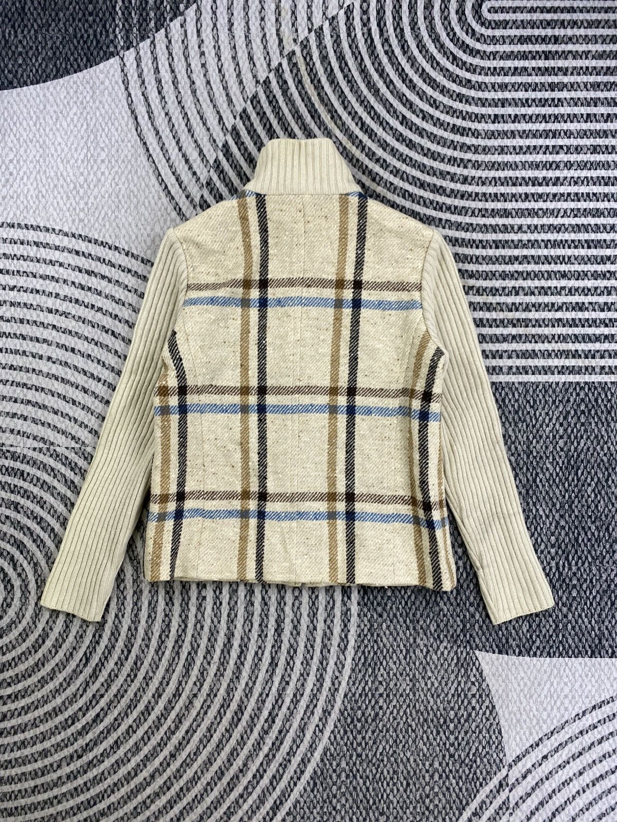 Aquascutum Vintage Aquascutum Fullzip Knit Sweater Size US S / EU 44-46 / 1 - 3 Thumbnail