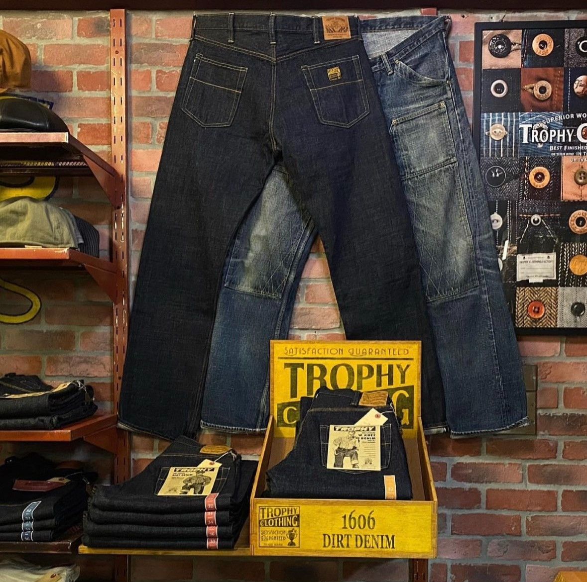Trophy Clothing Trophy Clothing 1606 Denim Jeans Size US 30 / EU 46 - 8 Thumbnail