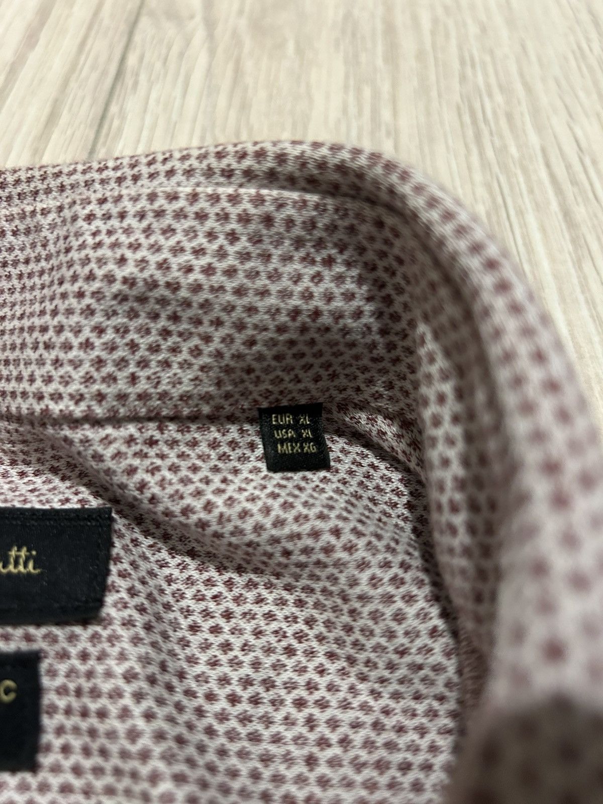 Designer Massimo Dutti basic polkadot shirt Size US XL / EU 56 / 4 - 4 Thumbnail