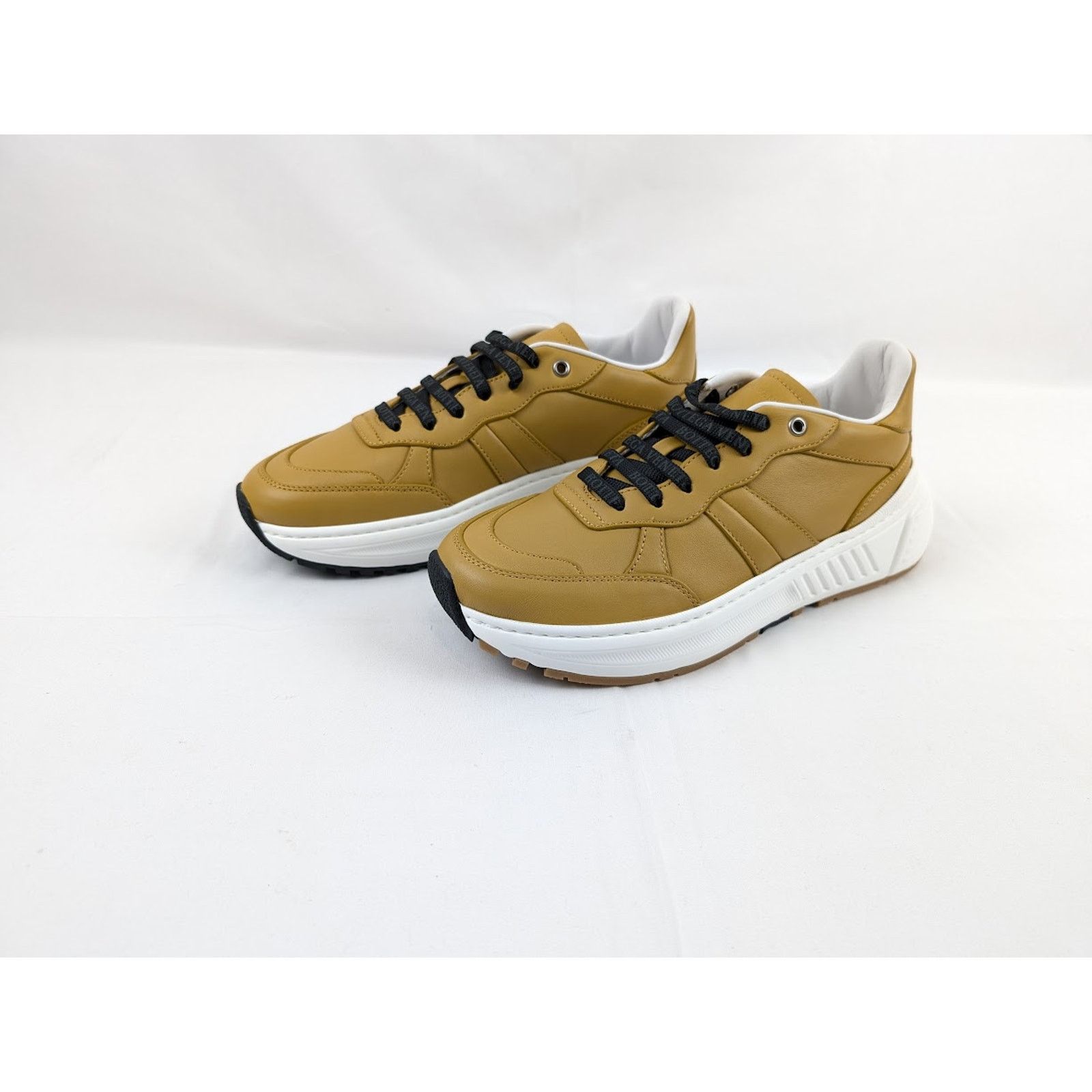 Bottega Veneta o1rshd1 Scarpa Pelle Sneakers Speedster in Butter Scotch Size US 8.5 / EU 41-42 - 16 Thumbnail
