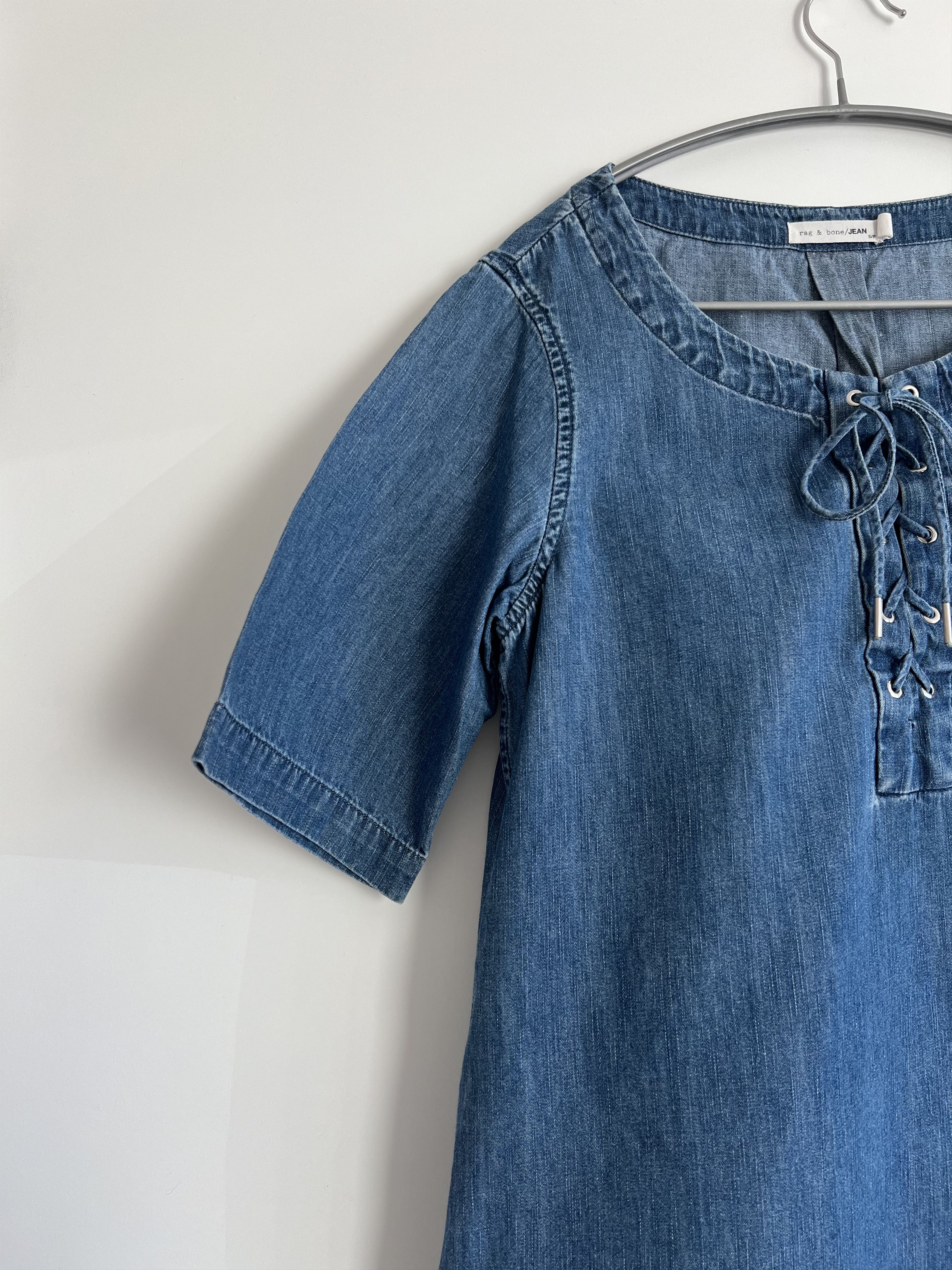 Rag & Bone Rag & Bone Oversized Denim Shirt - Size S Size S / US 4 / IT 40 - 3 Thumbnail