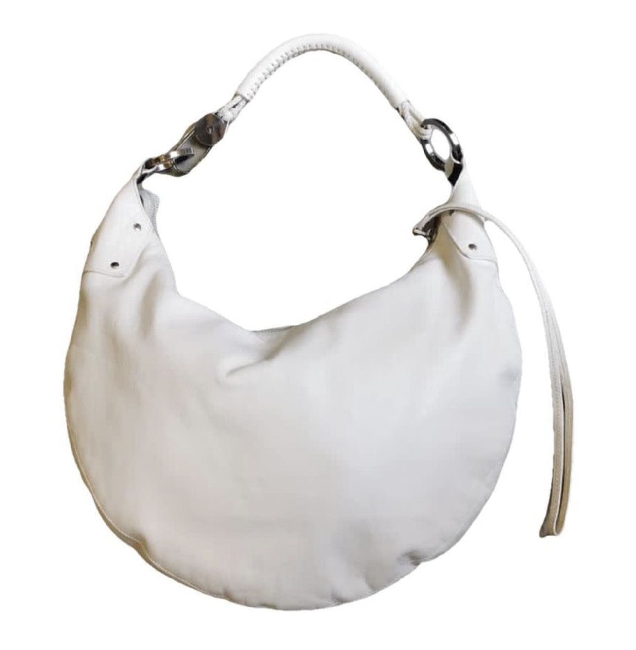 image of White Gucci Halfmoon Bag Hobo, Women's