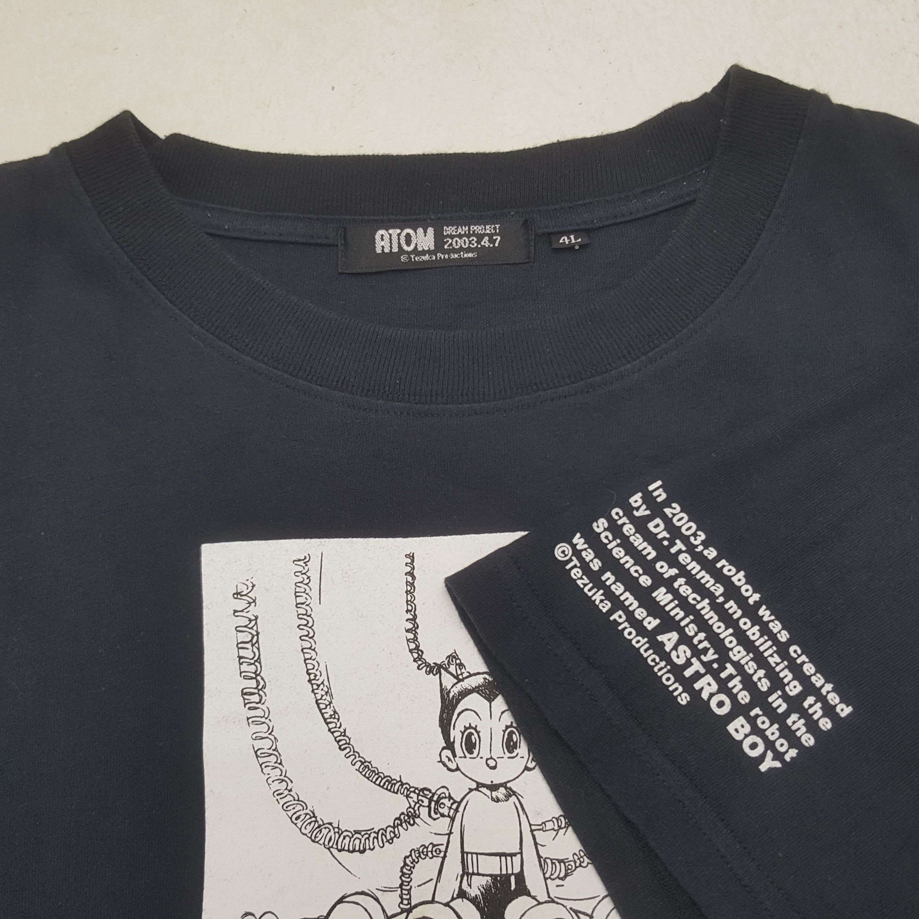 Anime Vintage Astro Boy Atom Dream Project Japan Anime Tshirt RR1 Size US XL / EU 56 / 4 - 4 Thumbnail