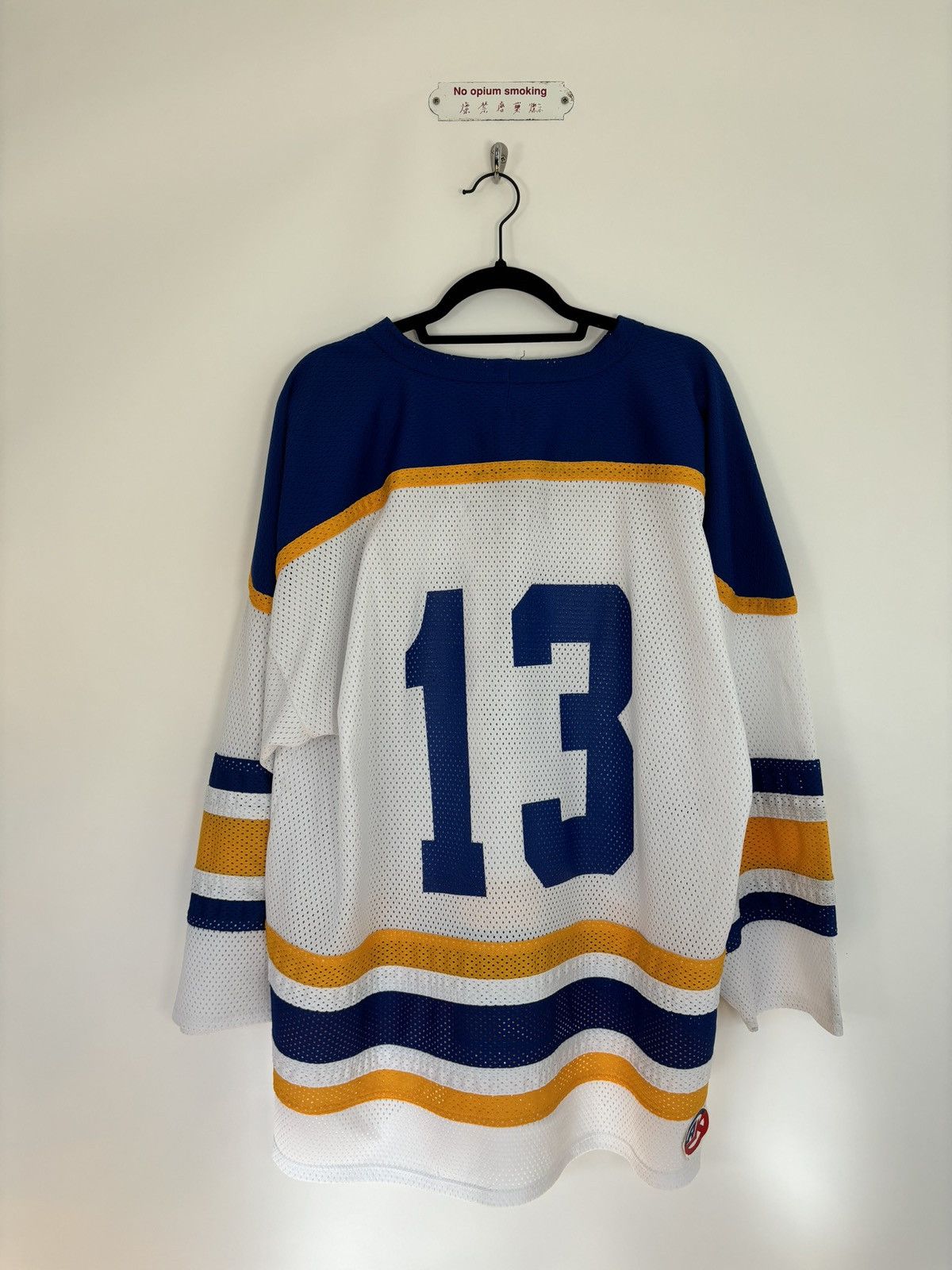 Vintage 🚭 ERD REFERENCE PIECE 🚭 80s LE ROSEY HOCKEY JERSEY GRAIL Size US XL / EU 56 / 4 - 7 Thumbnail