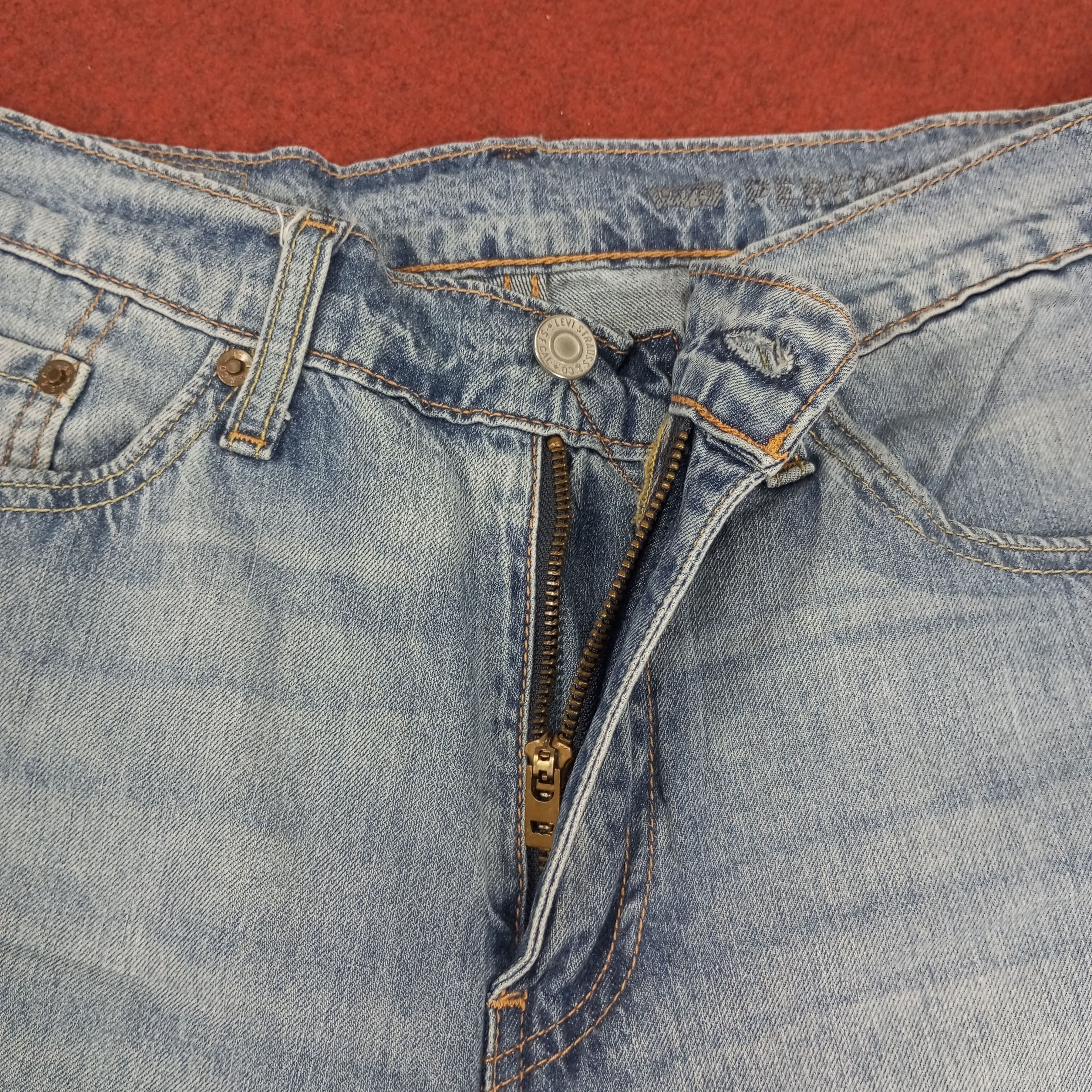 Levi's × Vintage Levis Big E Streetwear Distressed Jeans Size US 30 / EU 46 - 12 Thumbnail