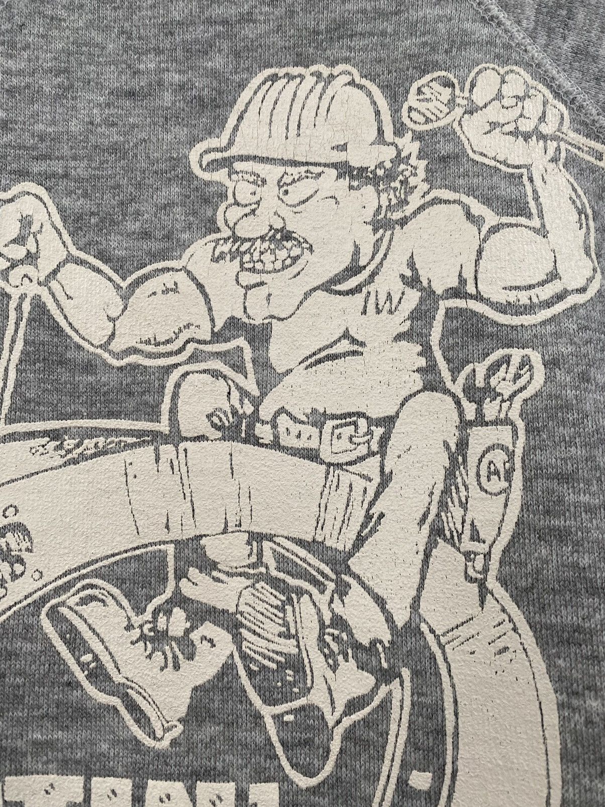 Vintage VTG 70’s Iron Workers Bustin Iron Raglan Sweatshirt Small Size US S / EU 44-46 / 1 - 3 Thumbnail
