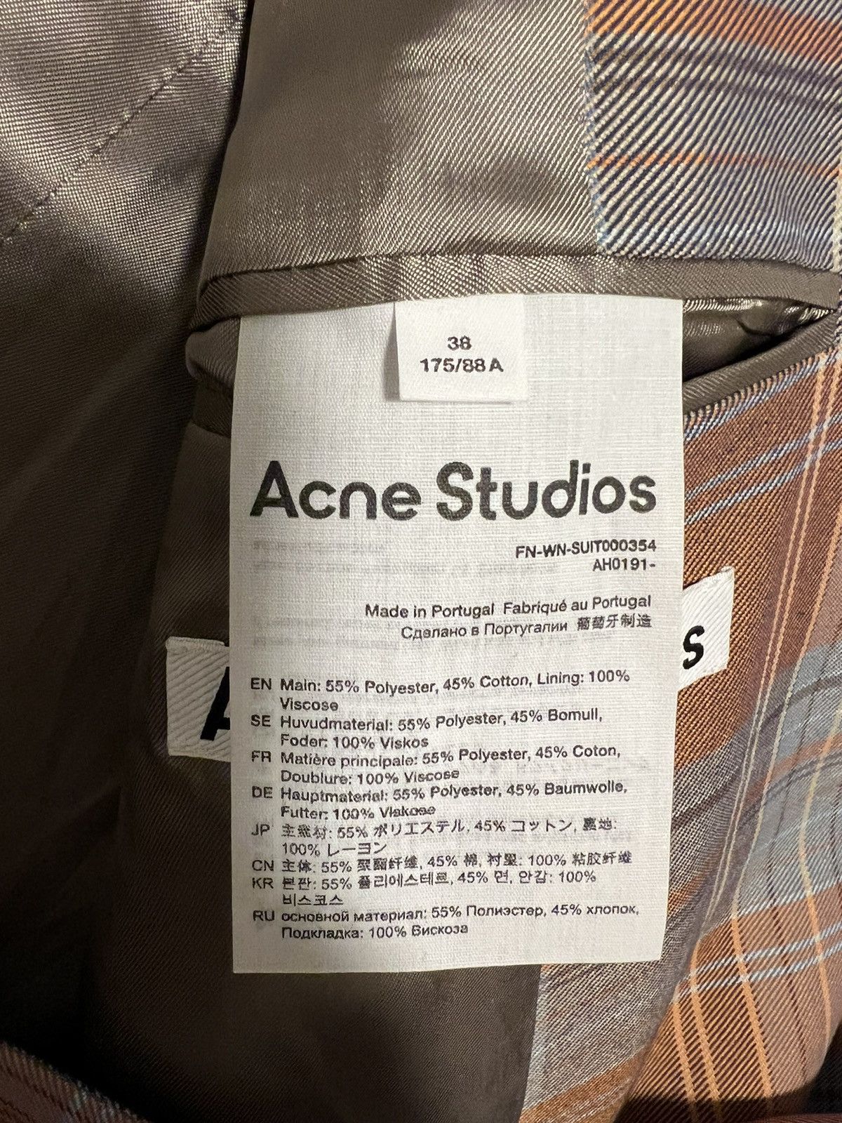 Acne Studios Acne Studios Blazer Size S / US 4 / IT 40 - 6 Thumbnail