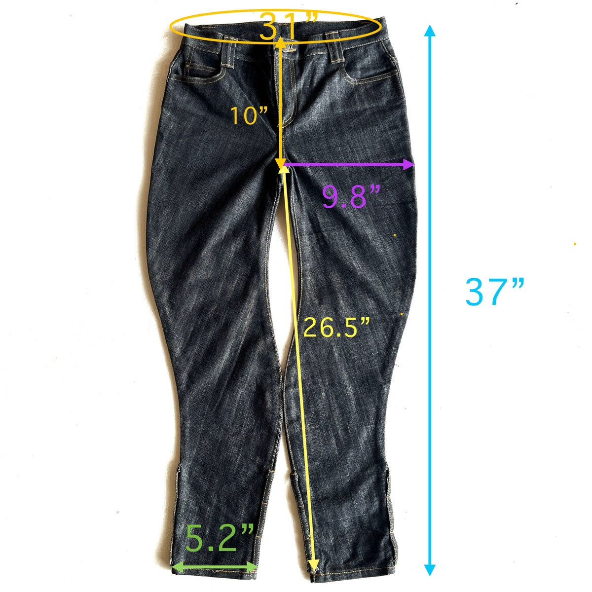 Frapbois × Issey Miyake Frapbois Curved leg jeans Size US 30 / EU 46 - 2 Thumbnail