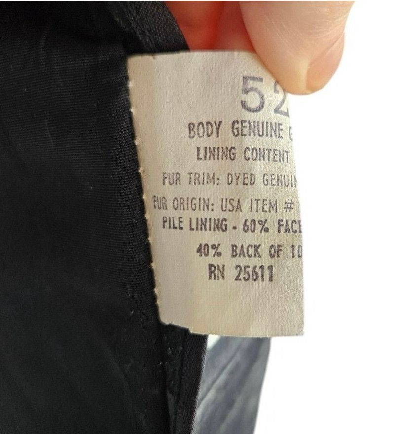 Sears Vintage 70s Sears Leather Trench Coat Size XL / US 12-14 / IT 48-50 - 9 Thumbnail