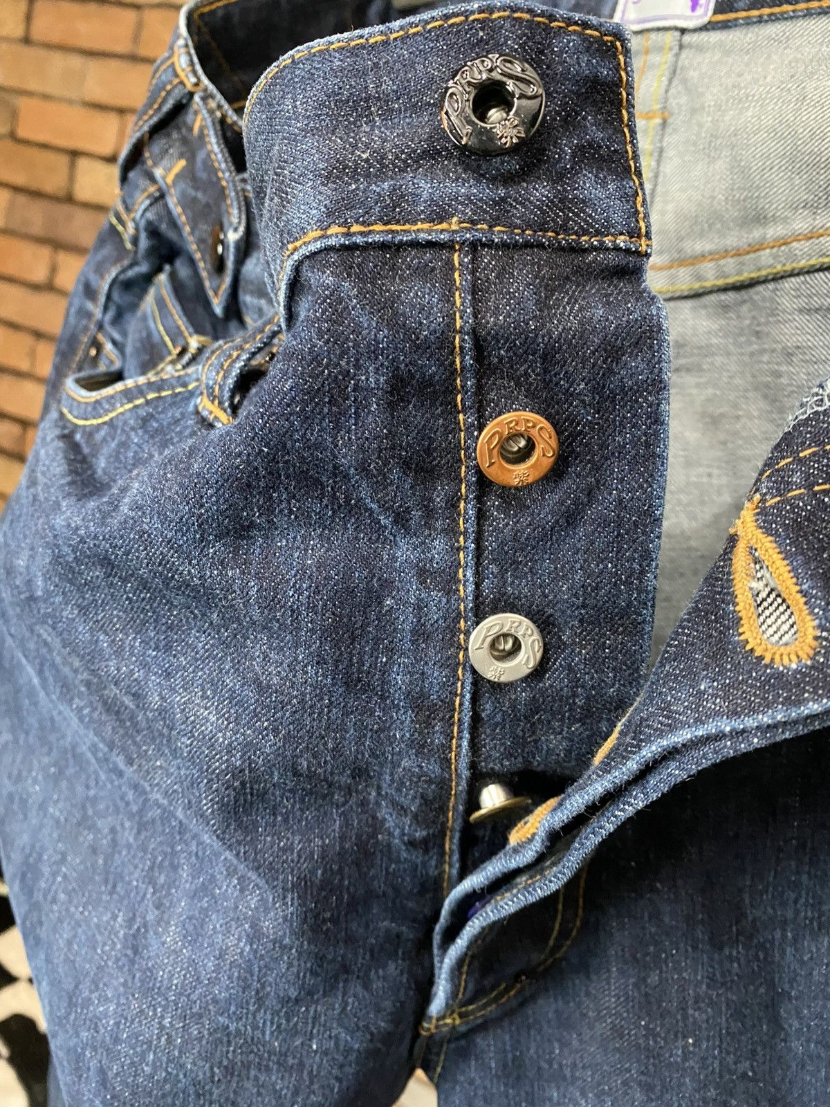 Prps $476 OG PRPS JAPAN MEDIUM WASH JEANS DENIM RELAX FIT Size US 38 / EU 54 - 4 Thumbnail