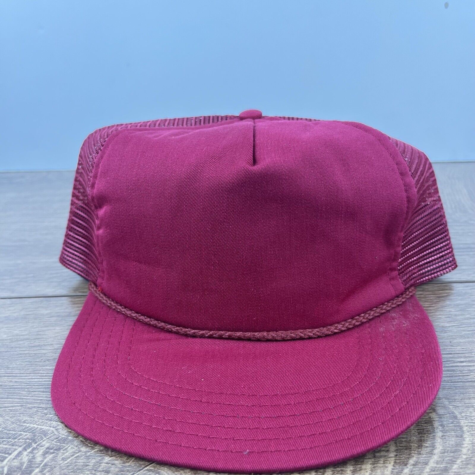 Other Maroon Red Snapback Hat Red Cap Hat Adjustable Hat Red Adult Size ONE SIZE - 1 Thumbnail
