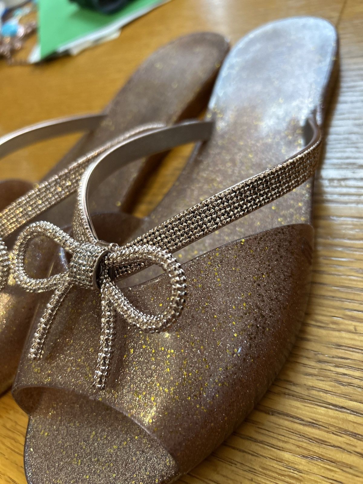 Melissa Melissa glitter jelly slides size 8 Size US 8 / IT 38 - 5 Thumbnail
