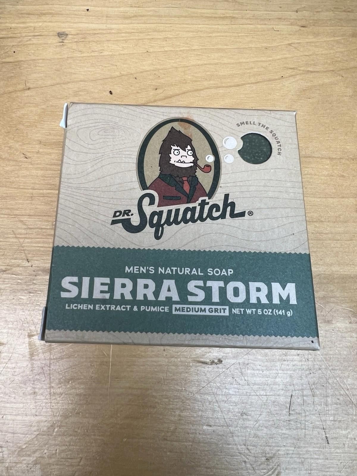 Other Dr Squatch Men's Natural Soap Sierra Storm 5 oz bar Size ONE SIZE - 4 Thumbnail