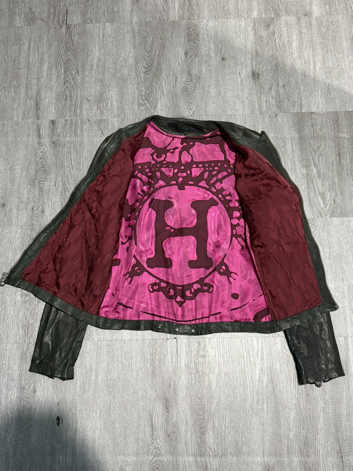 Chrome Hearts 1of1 Chrome Hearts - Hermes Lining - Death or Glory Jacket Size US S / EU 44-46 / 1 - 2 Thumbnail