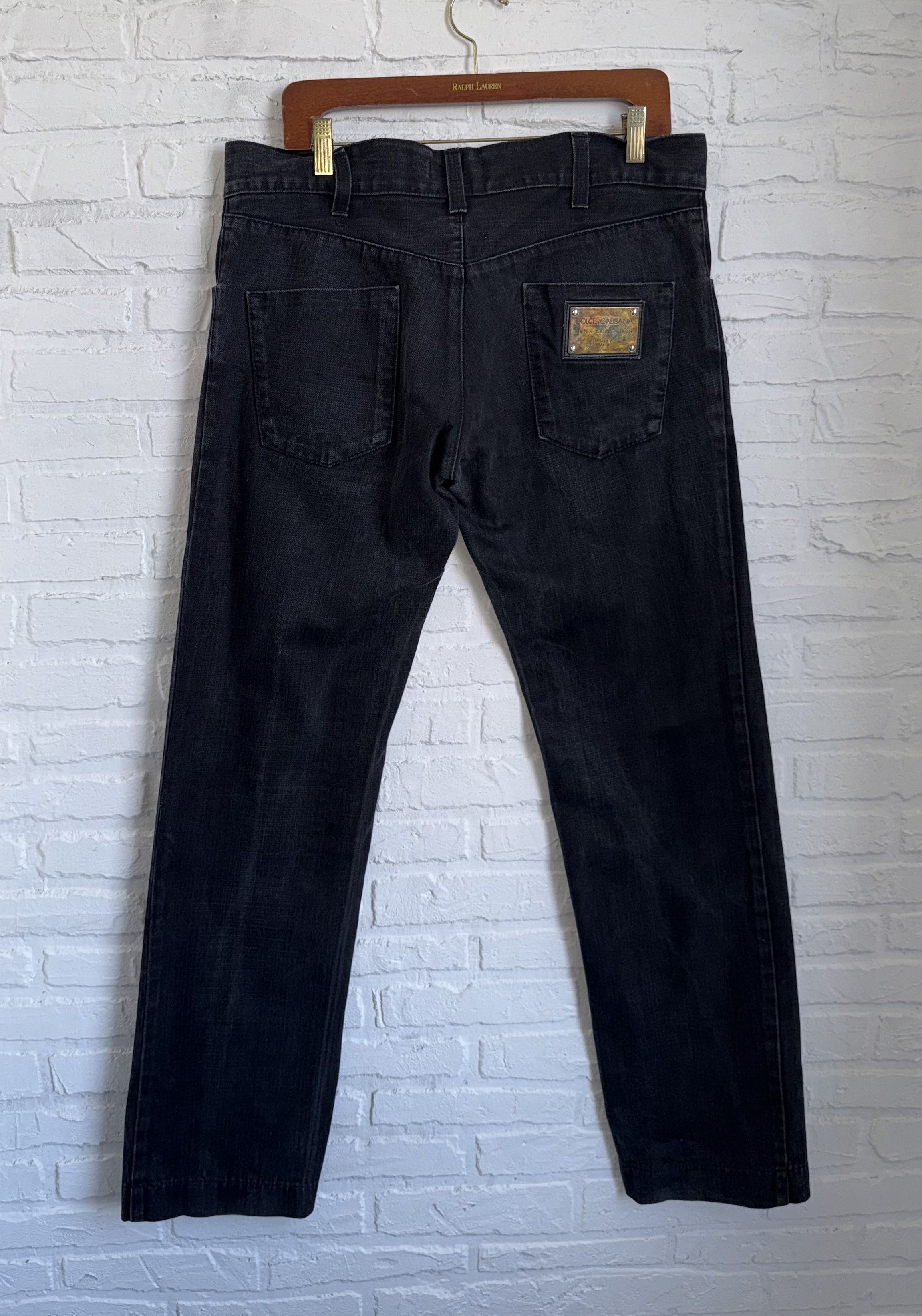 Dolce & Gabbana 14 classic metal logo jeans