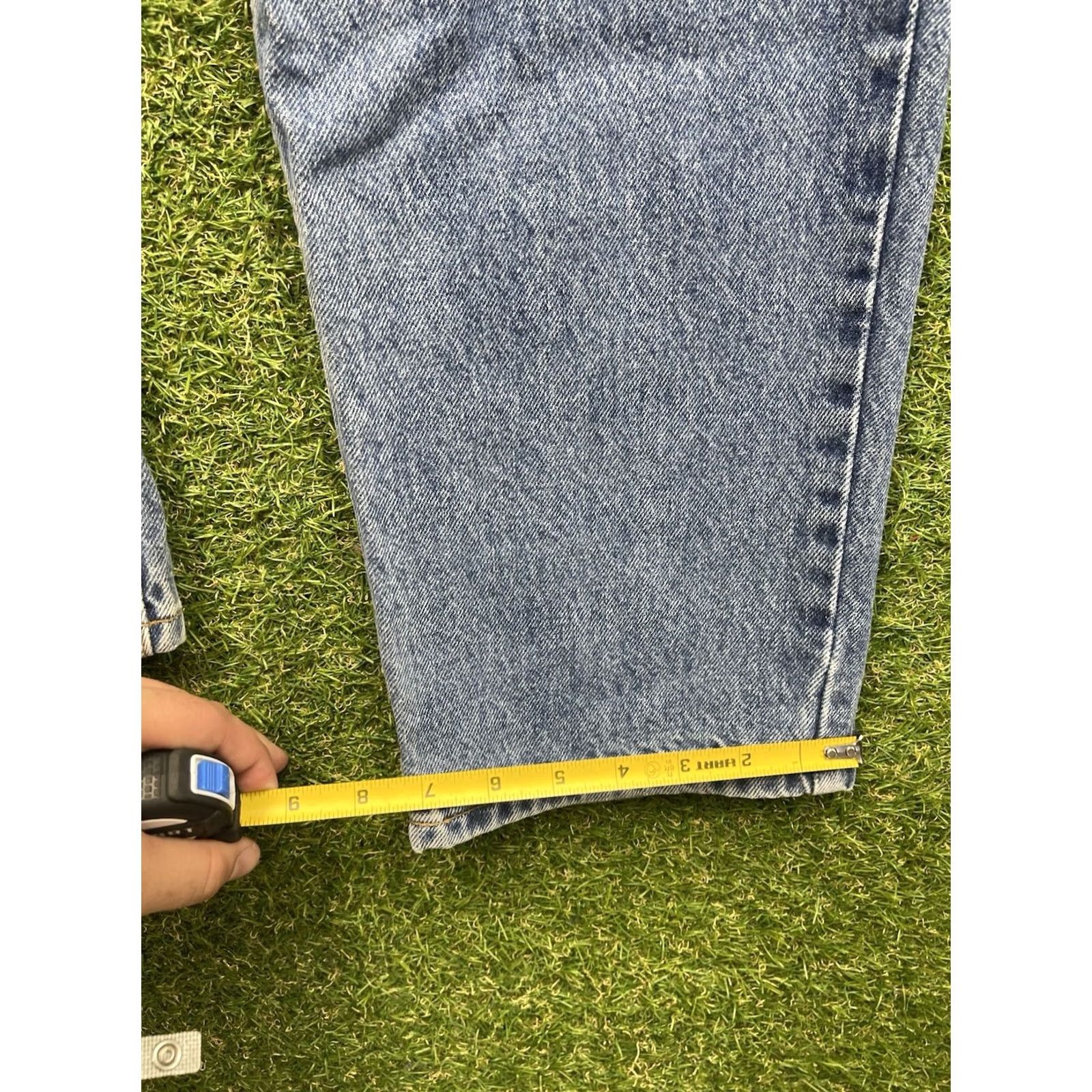 Gap Gap Jeans 90s Loose Fit Mens Regular 33x36 Blue Medium Wash Baggy 1969 90s Theme Mens Jeans Size US 33 - 5 Thumbnail