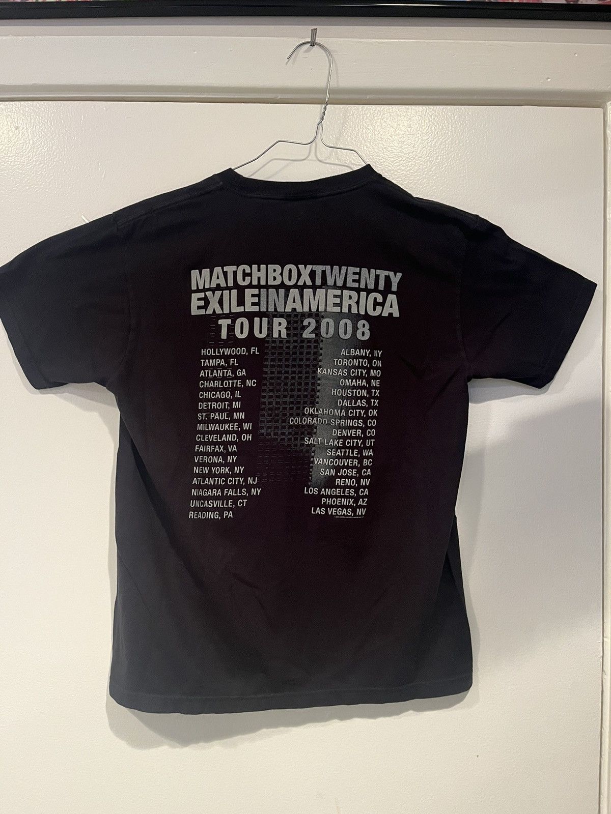 Band Tees 2008 Matchbox Twenty Exile In Mainstream tshirt Size US S / EU 44-46 / 1 - 4 Thumbnail