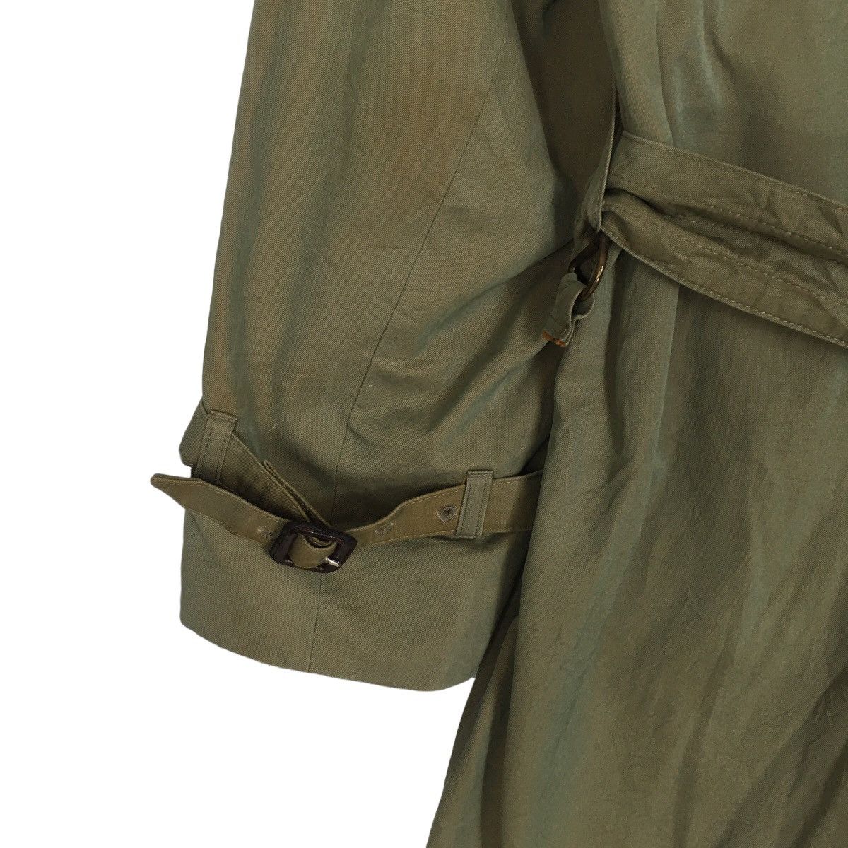 Aquascutum Aquascumtum Trench Coat Colour Moss green Sz M Size M / US 6-8 / IT 42-44 - 10 Thumbnail