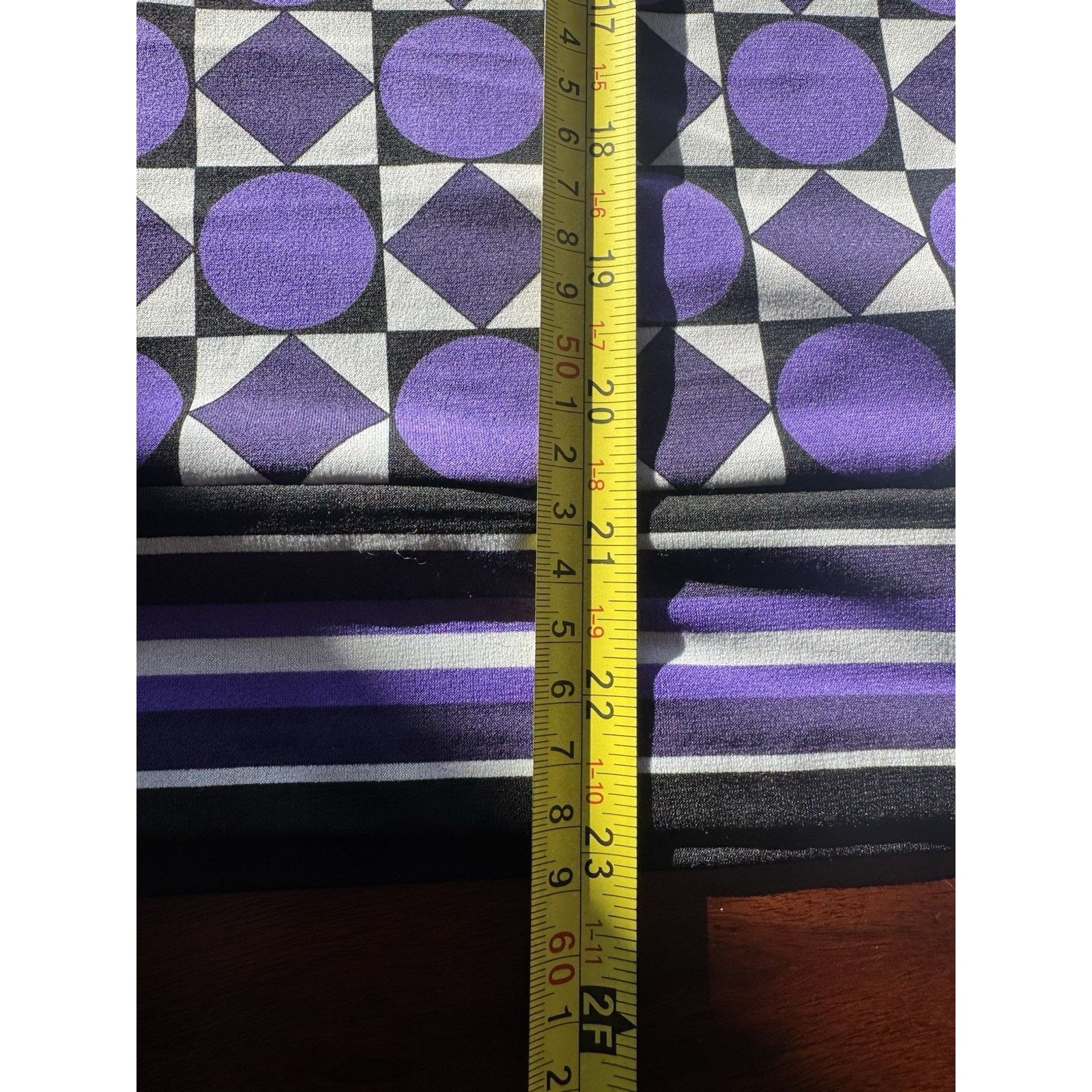 Michael Kors Michael Kors Purple Geometric Print Long Sleeve Petite M Size M / US 6-8 / IT 42-44 - 9 Thumbnail